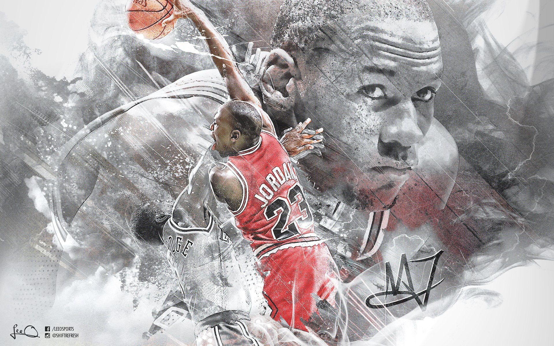 1920x1200 Hình nền Michael Jordan.  Hình nền bóng rổ