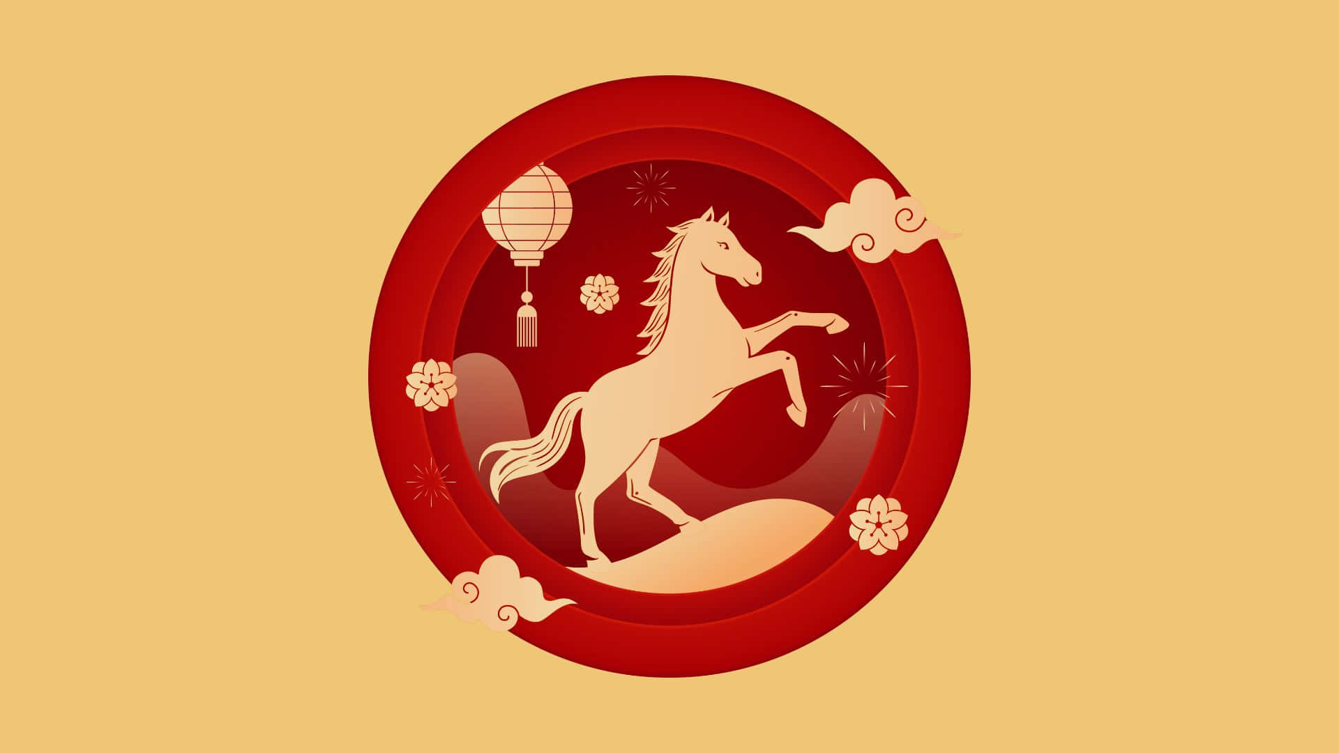 1920x1080 Year Of The Horse Wallpaper