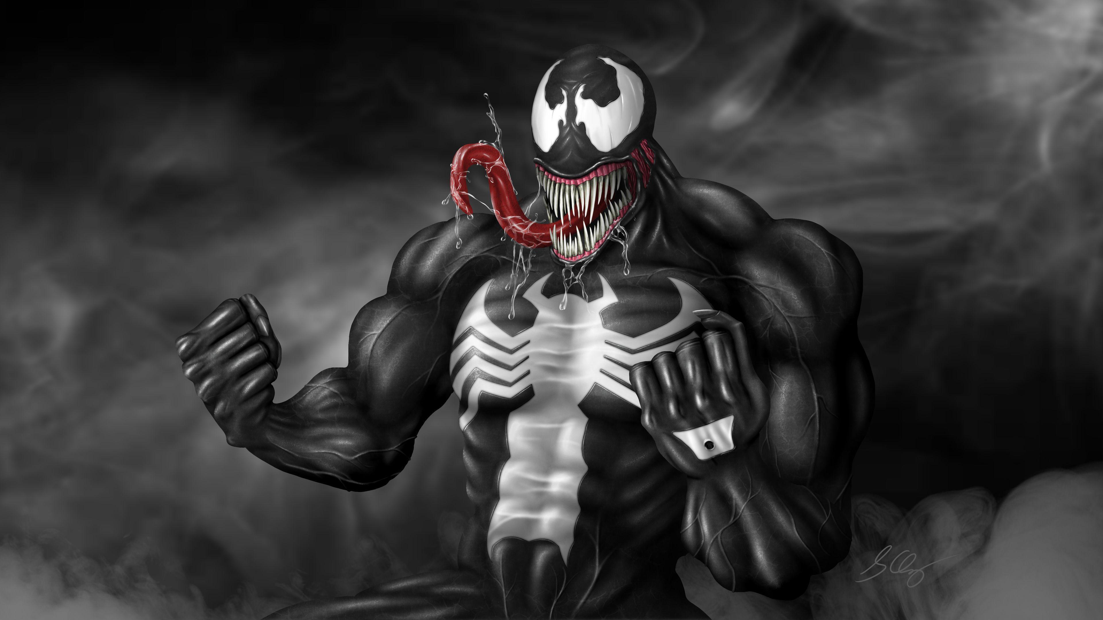 3840x2160 Wallpaper 4k Venom Art Digital 4k Wallpaper, 5k Wallpaper