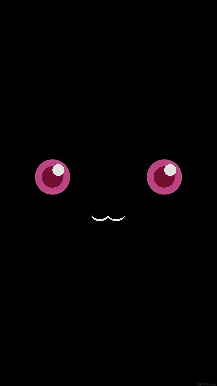 750x1334 Cute Pokemon Dark Character Anime Minimal Wallpaper