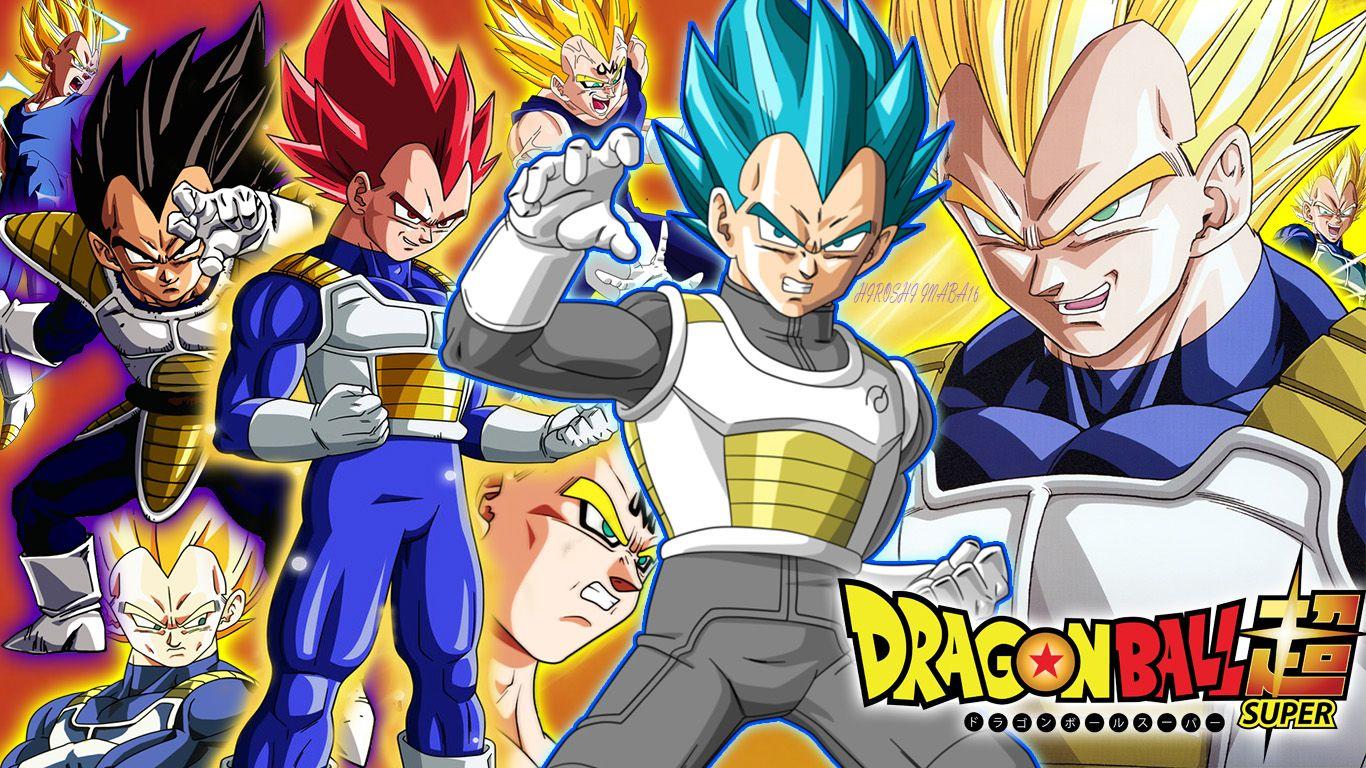 1366x768 Super Vegeta Wallpaper