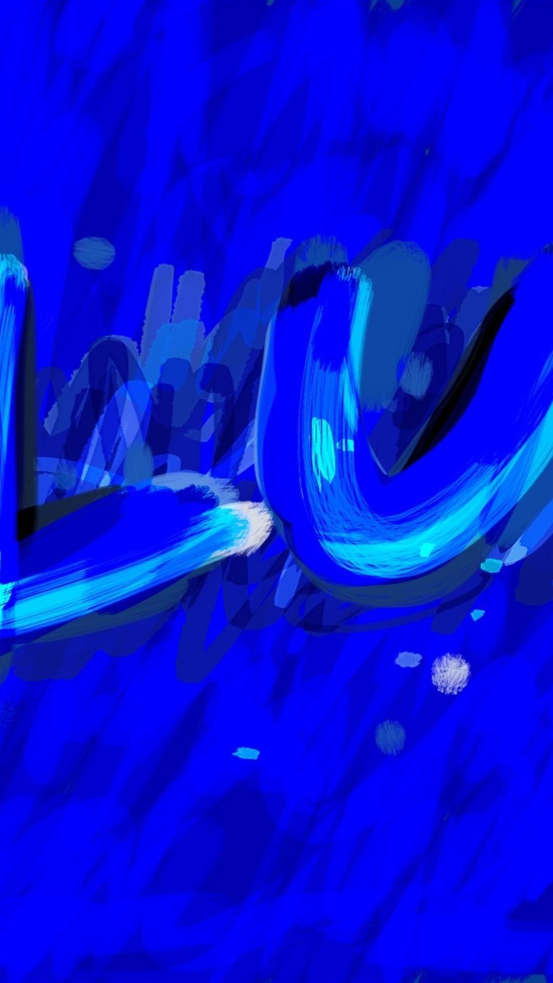 1080x1920 Blue Label Paint iPhone 6 Plus Wallpaper HD