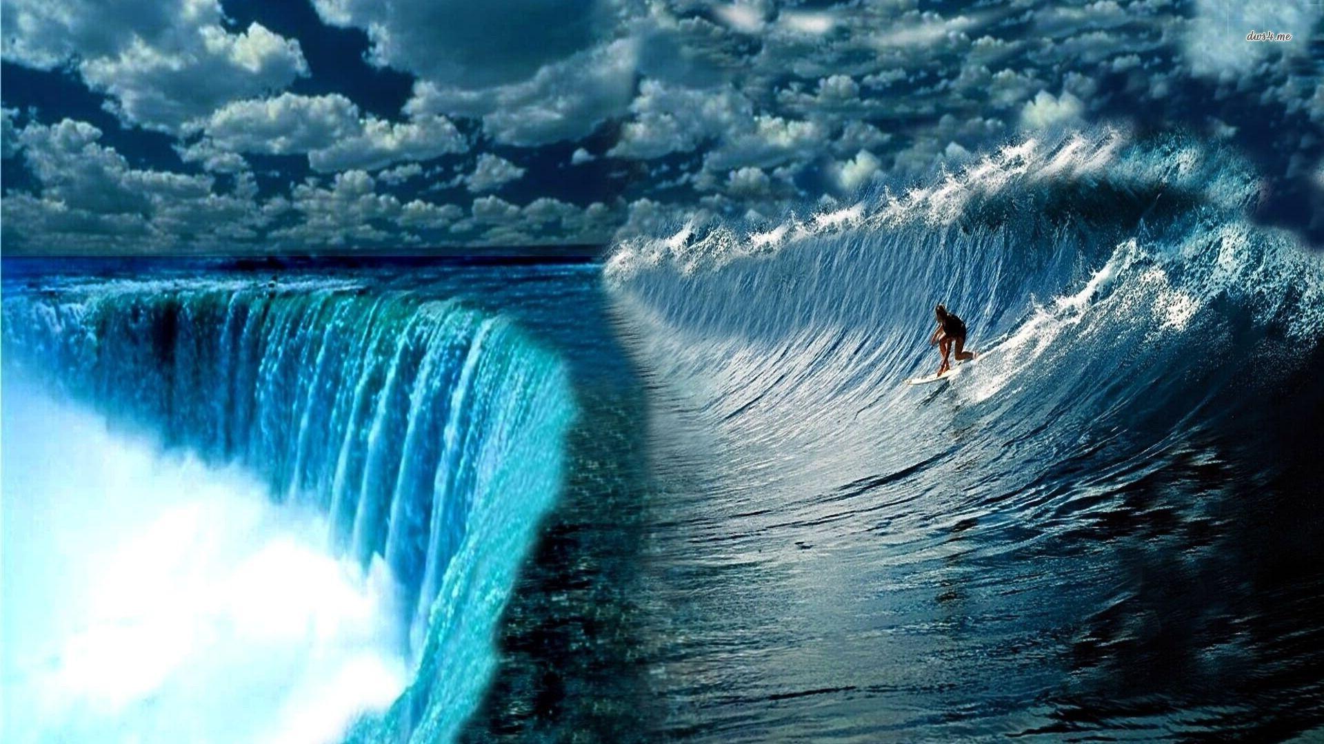 1920x1080 Surfer Desktop Wallpaper