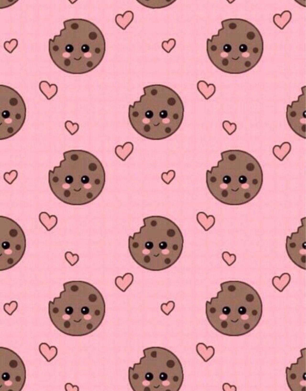 1280x1636 Cute Cookie Background