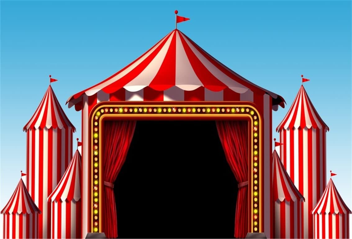 1134x772 Amazon.com : CSFOTO 6x4ft Background for Circus Tent Photography