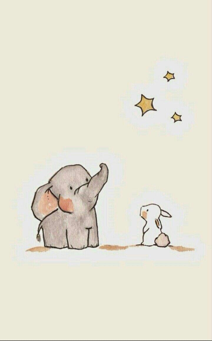 720x1158 Cute Elephant Wallpaper
