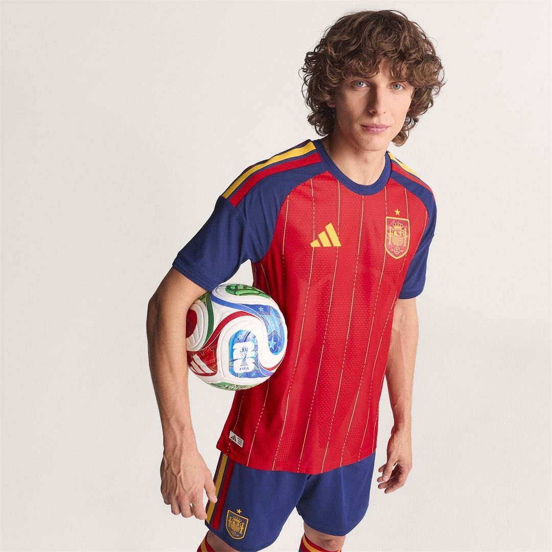 1080x1080 Spain 2026 World Cup Adidas Home Shirt Leaked