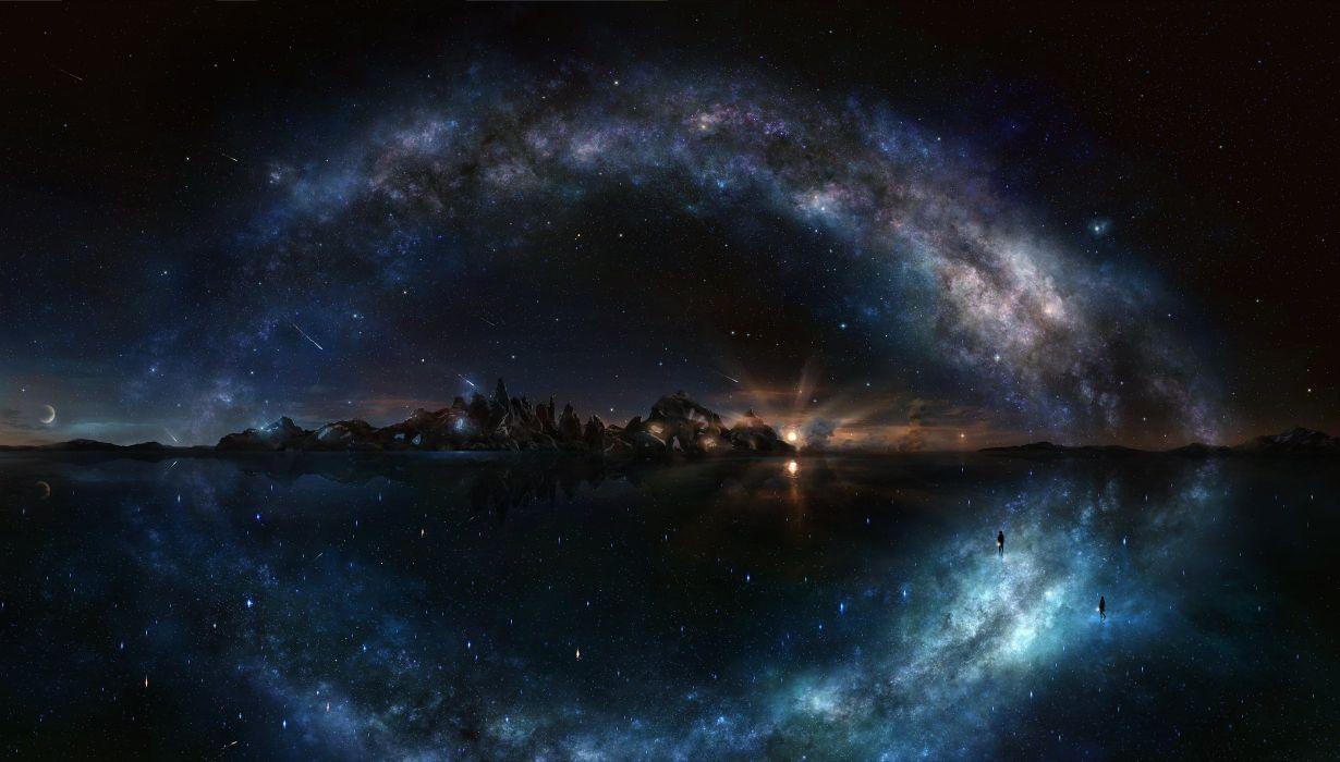 1230x700 Iy tujiki moon original scenic sky space stars wallpaper