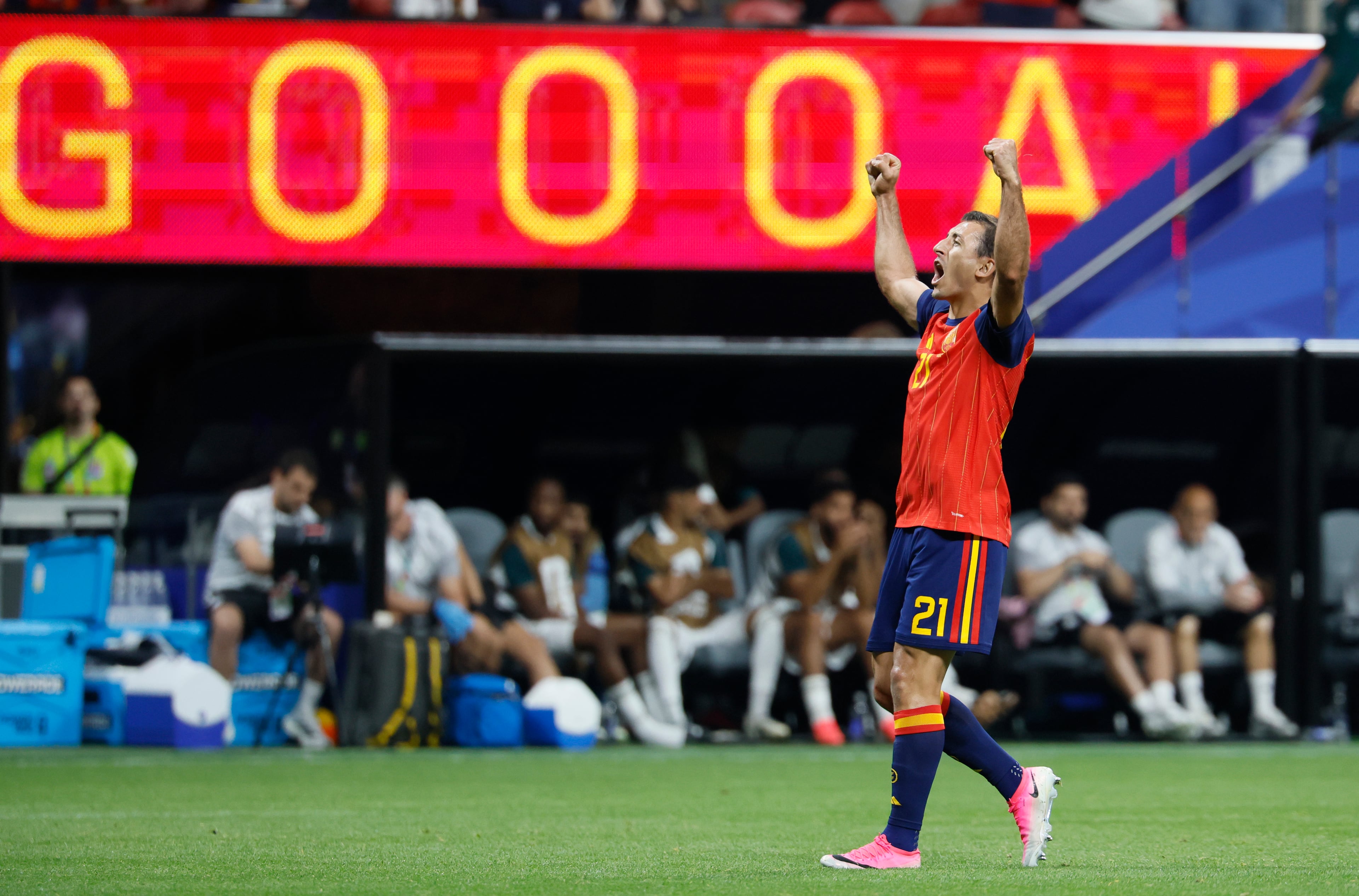 3840x2532 PHOTOS: Spain vs. Saudi Arabia at Atlanta's third FIFA World Cup match