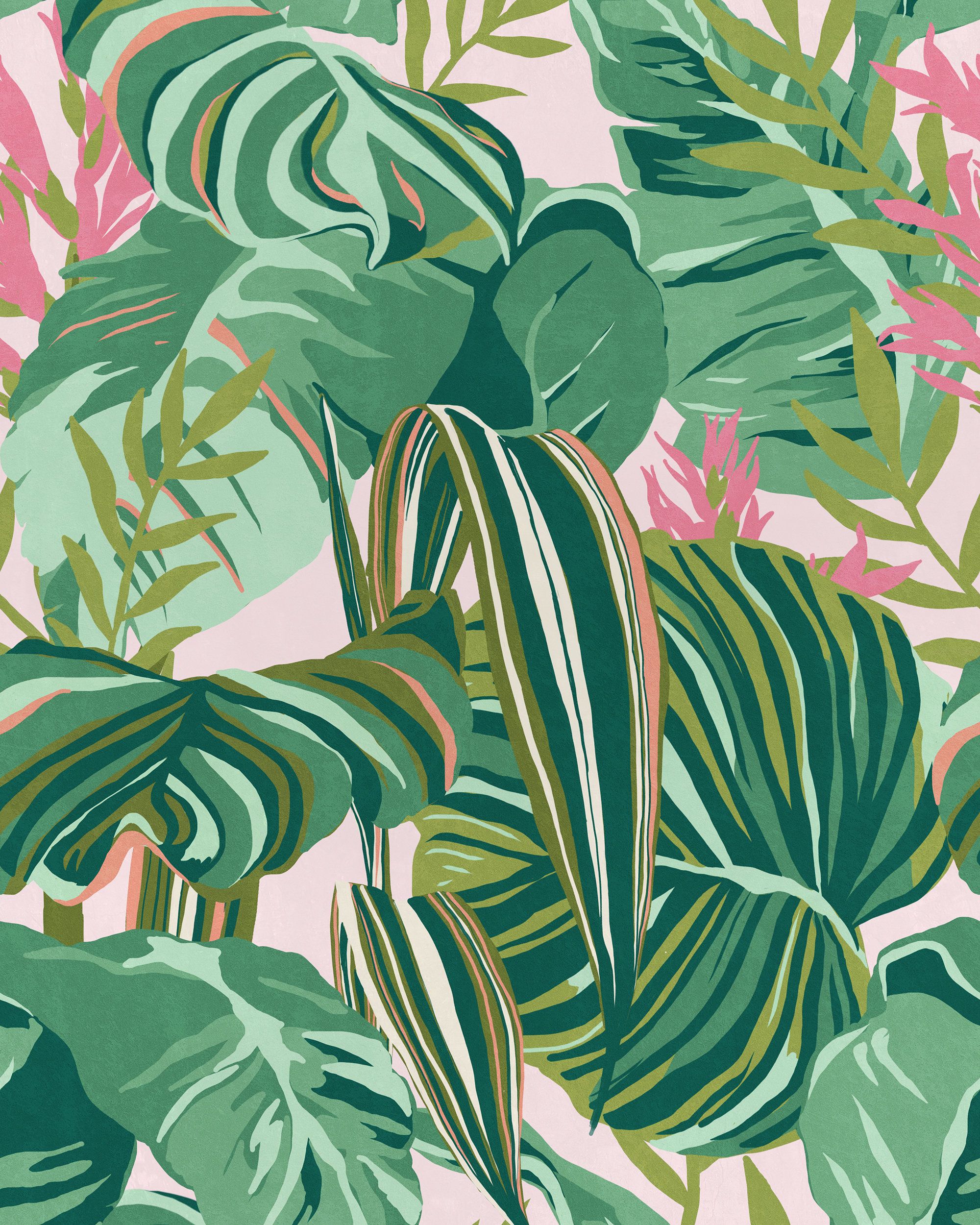 2000x2500 TROPICAL FOLIAGE Wallpaper