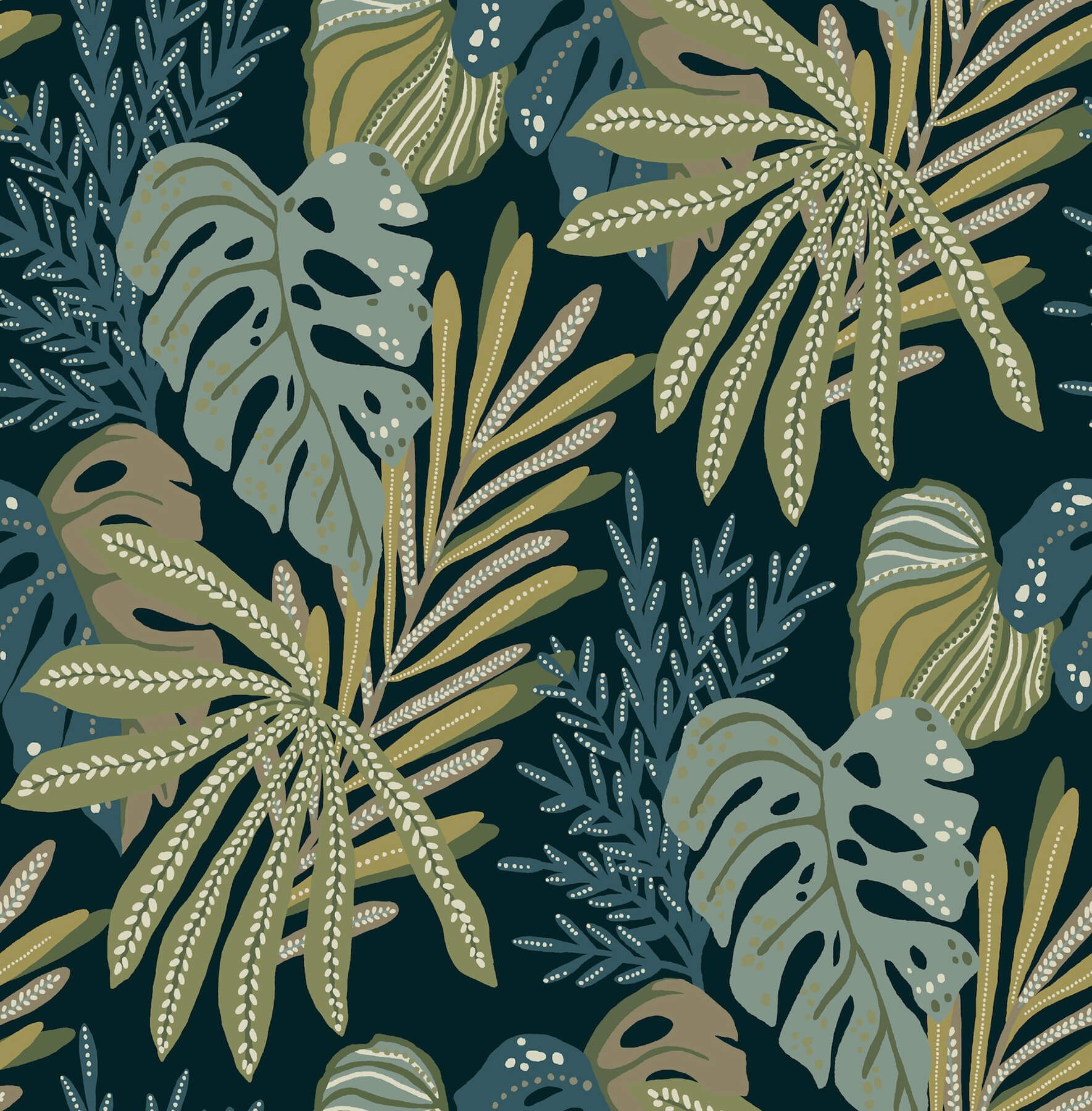 1769x1800 Alocasia Green Tropical Foliage Wallpaper