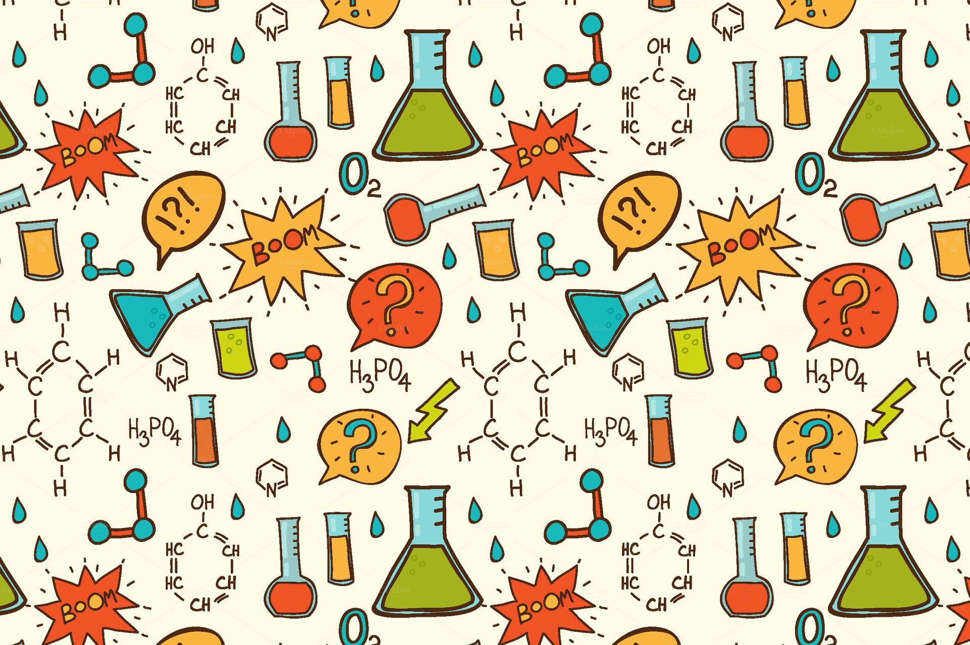 1920x1277 Chemistry Formula Wallpaper
