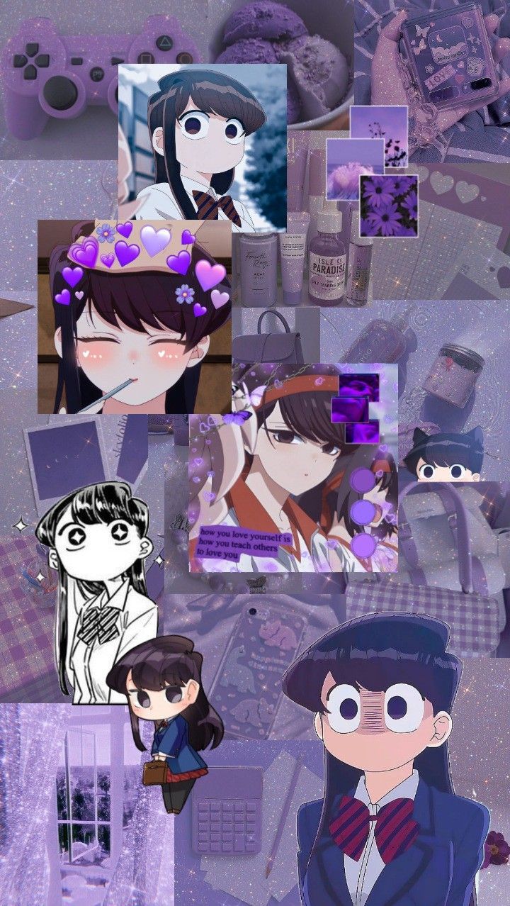 720x1278 Komi Shoko Aesthetic Wallpaper