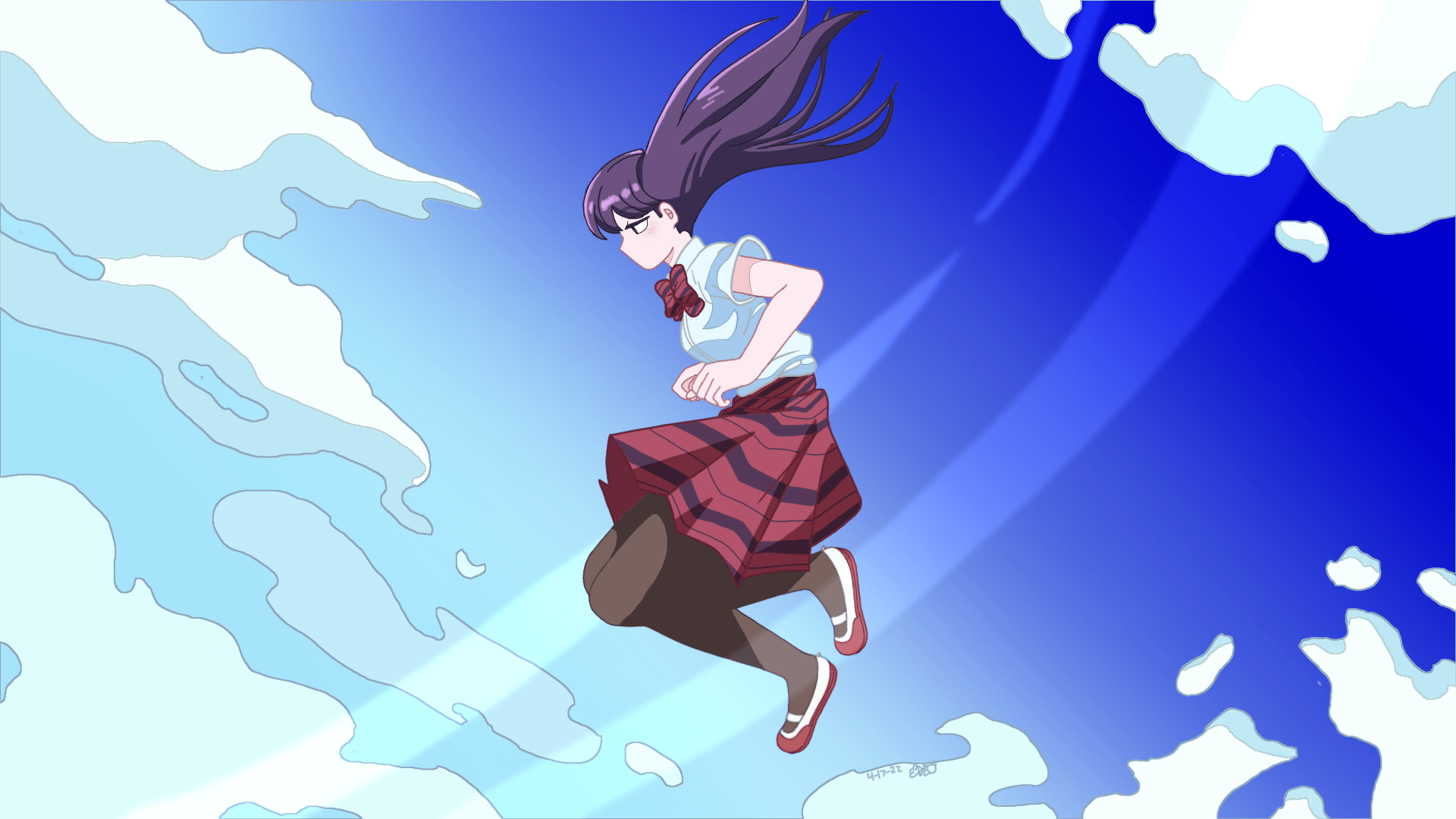 1920x1080 Download Komi Shouko Anime Komi Can't Communicate HD Wallpaperx1080