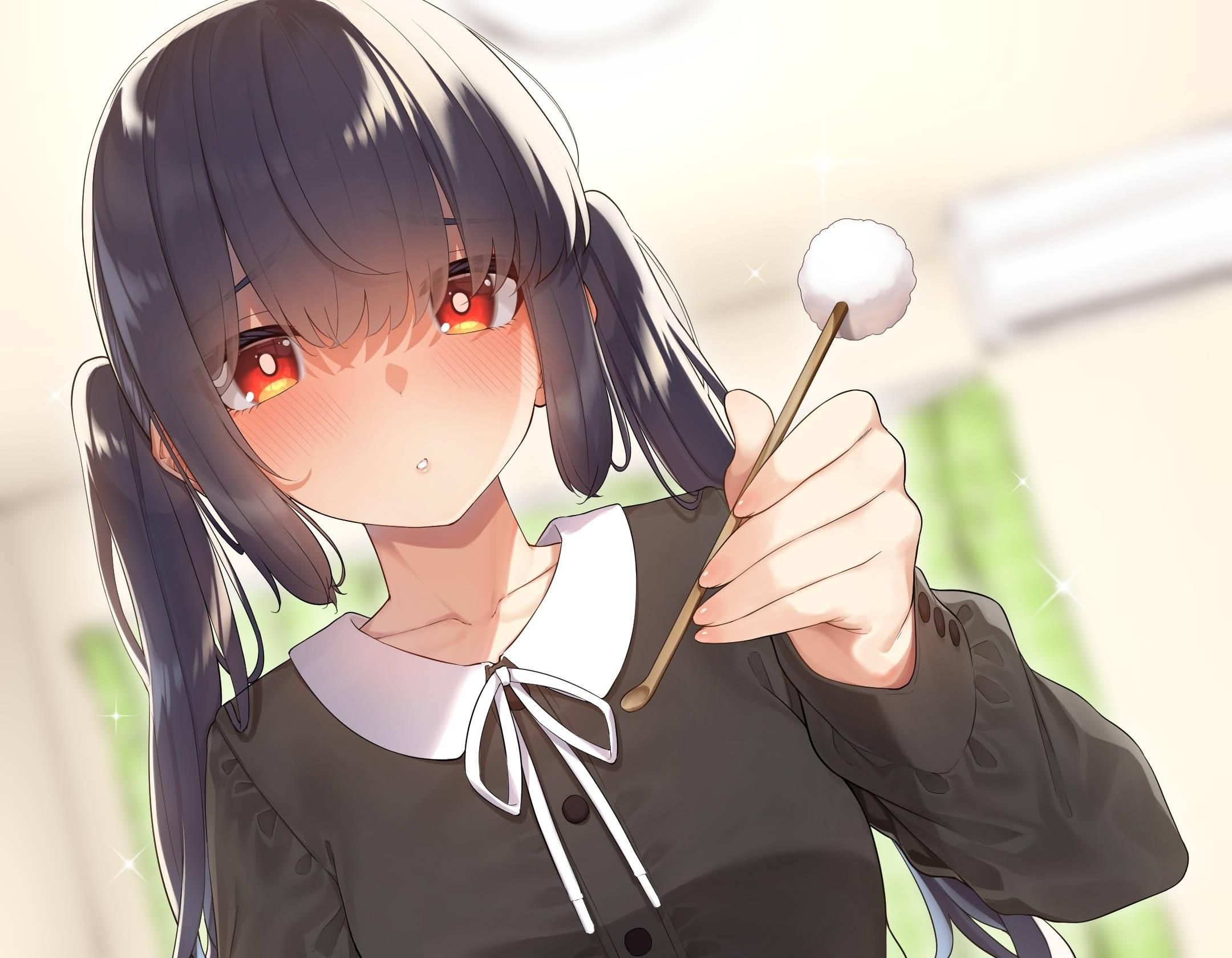 2160x1680 Red Eyed Shouko Komi Cute Anime Girl PFP