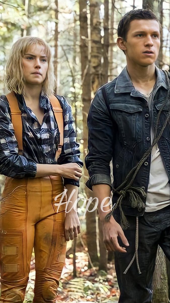 675x1200 Chaos Walking Wallpaper. Tom holland umbrella outfit, Chaos walking poster, Chaos walking kiss