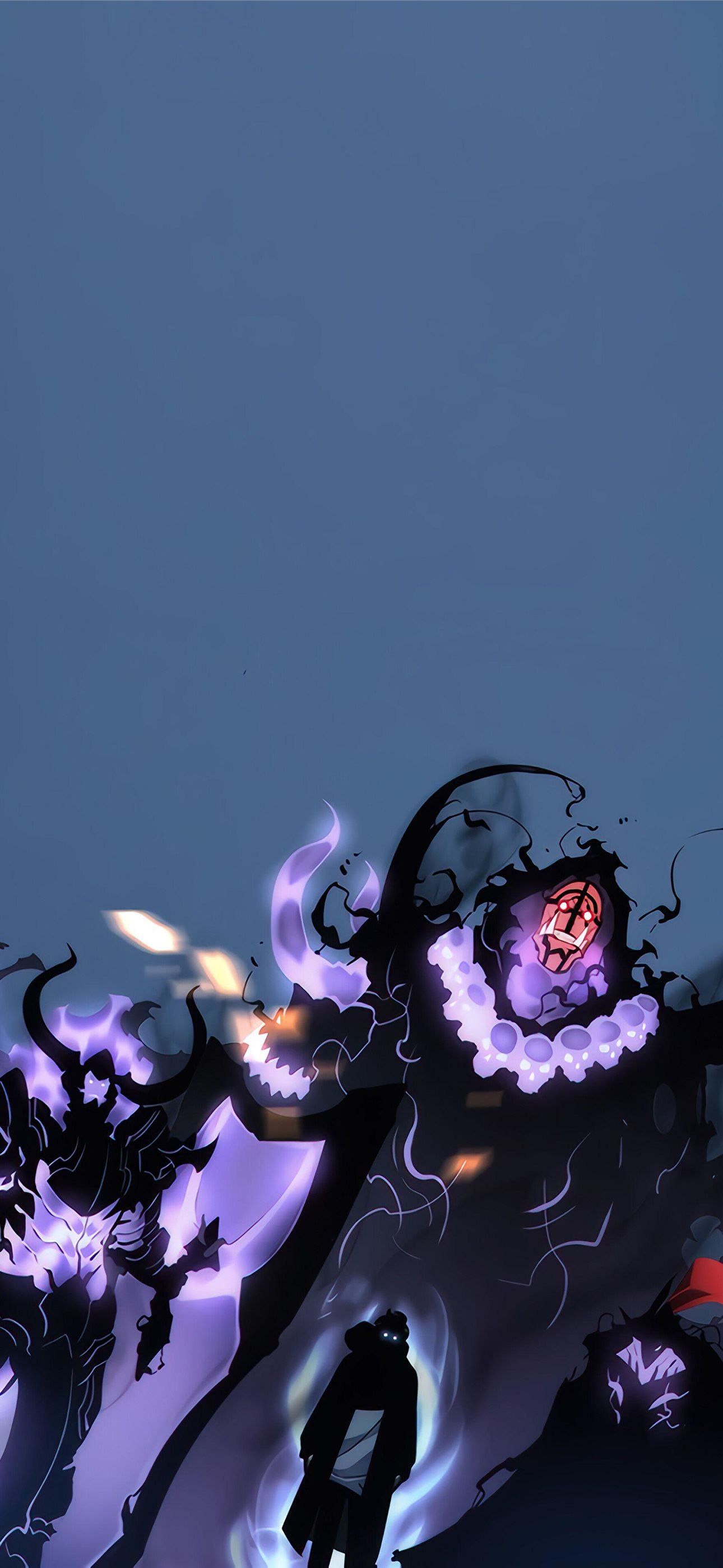 1290x2796 solo leveling iPhone Wallpaper Free Download