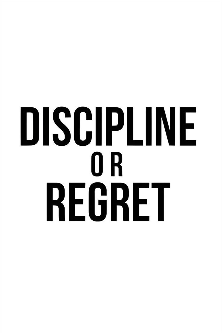 736x1104 Discipline or Regret