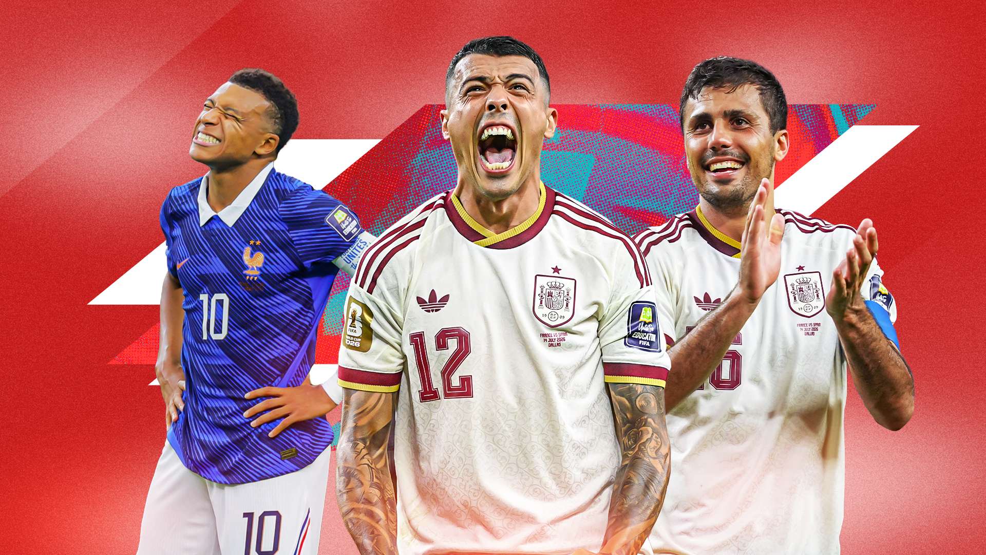 1920x1080 Spain are going to take some stopping! Winners and losers as La Roja lay down a marker ahead of World Cup final while France's fabled forwards exit with a whimper