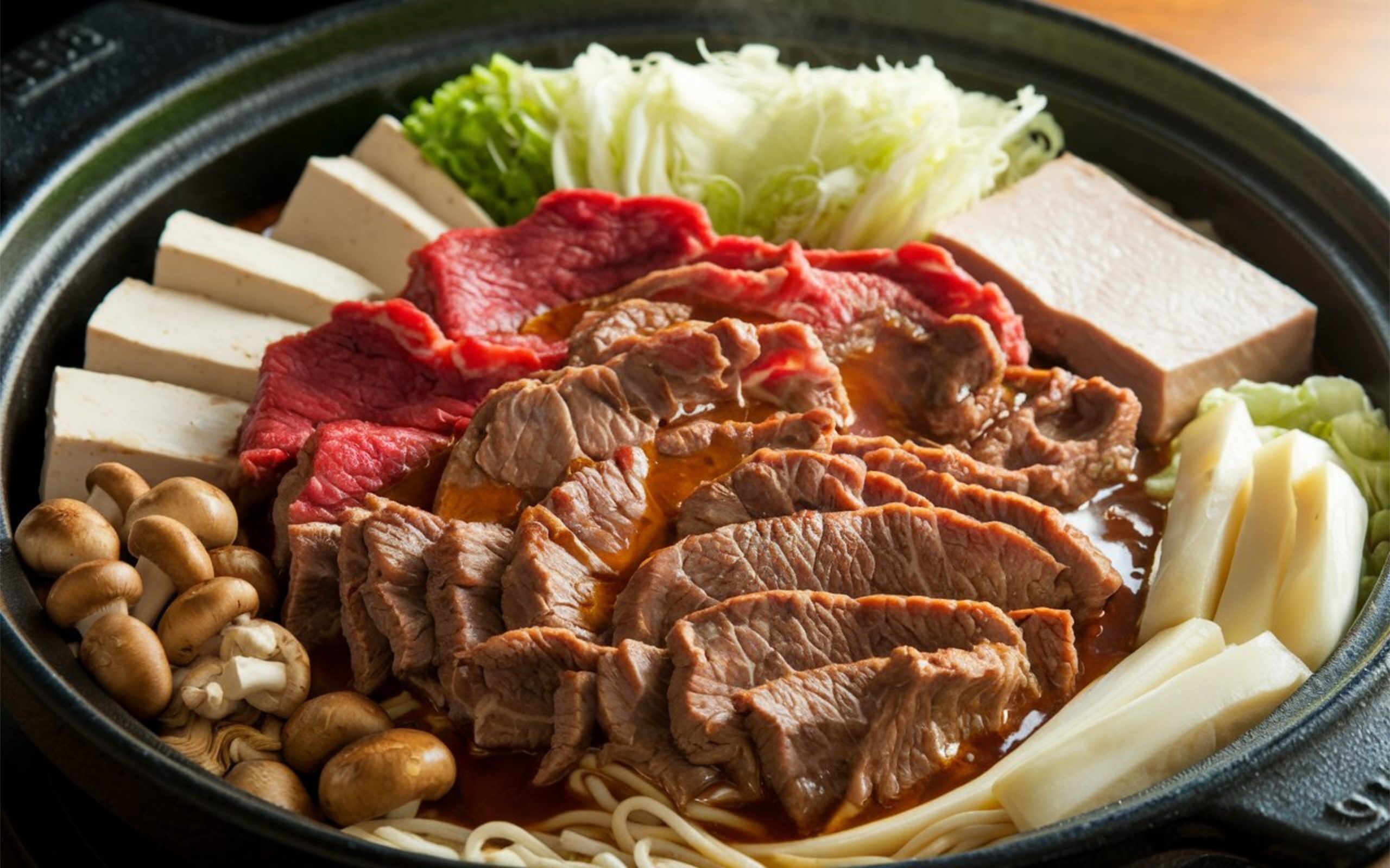 2560x1600 SUKIYAKI CONTRASTS: KANSAI STYLE VS. KANTO STYLE
