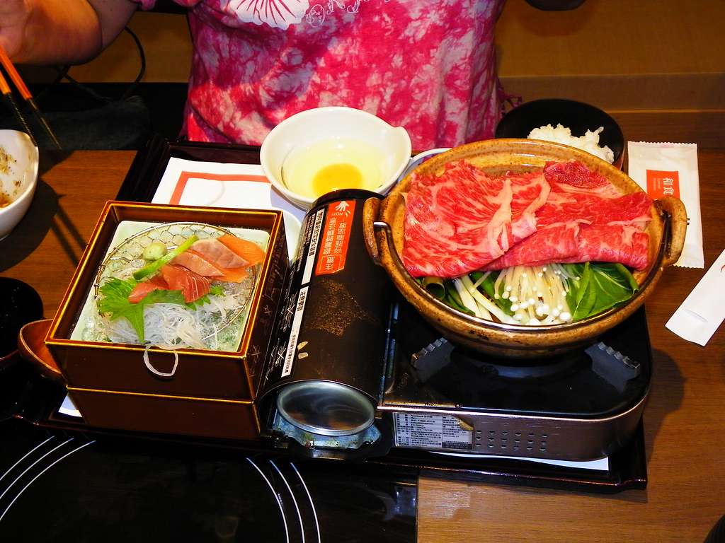 1024x768 Sukiyaki and Sashimi of Washoku Sato Taipei 20110709a Domain Media Search Engine Public Domain Search