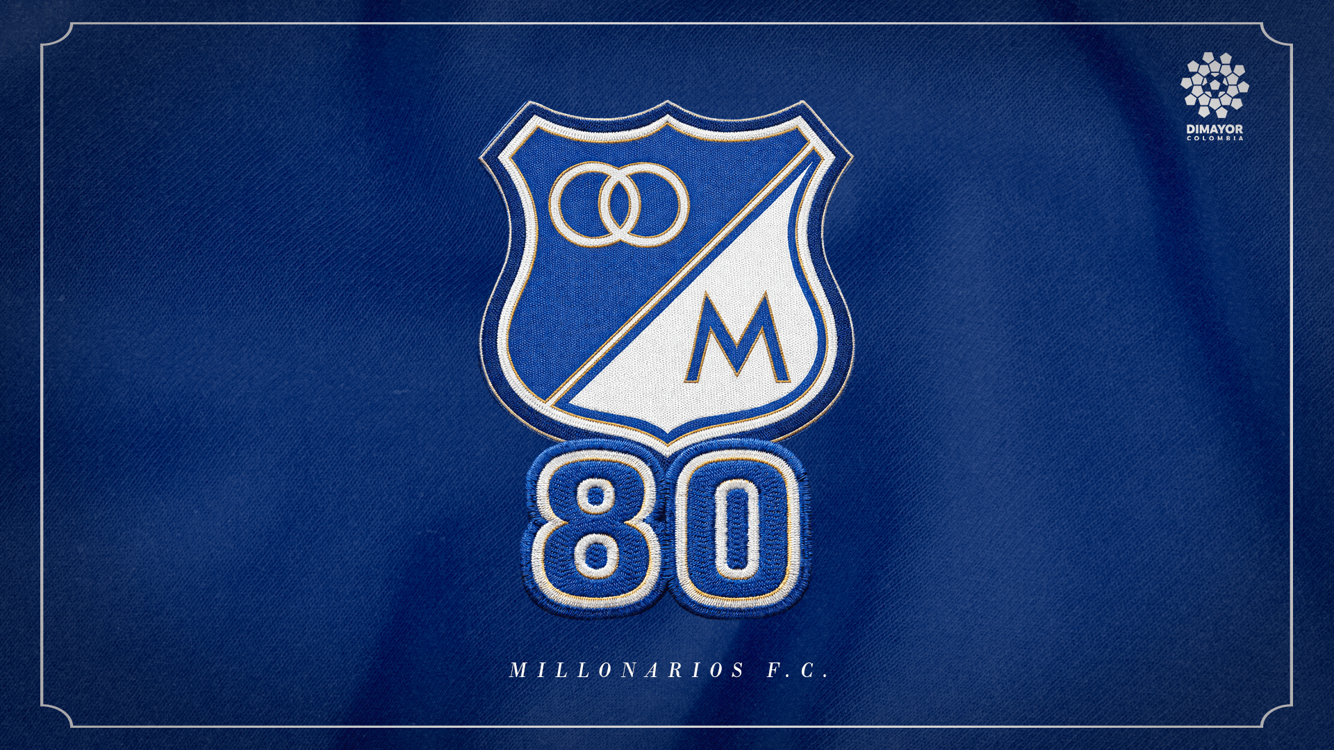 1920x1080 Celebramos 80 años de Millonarios FC!