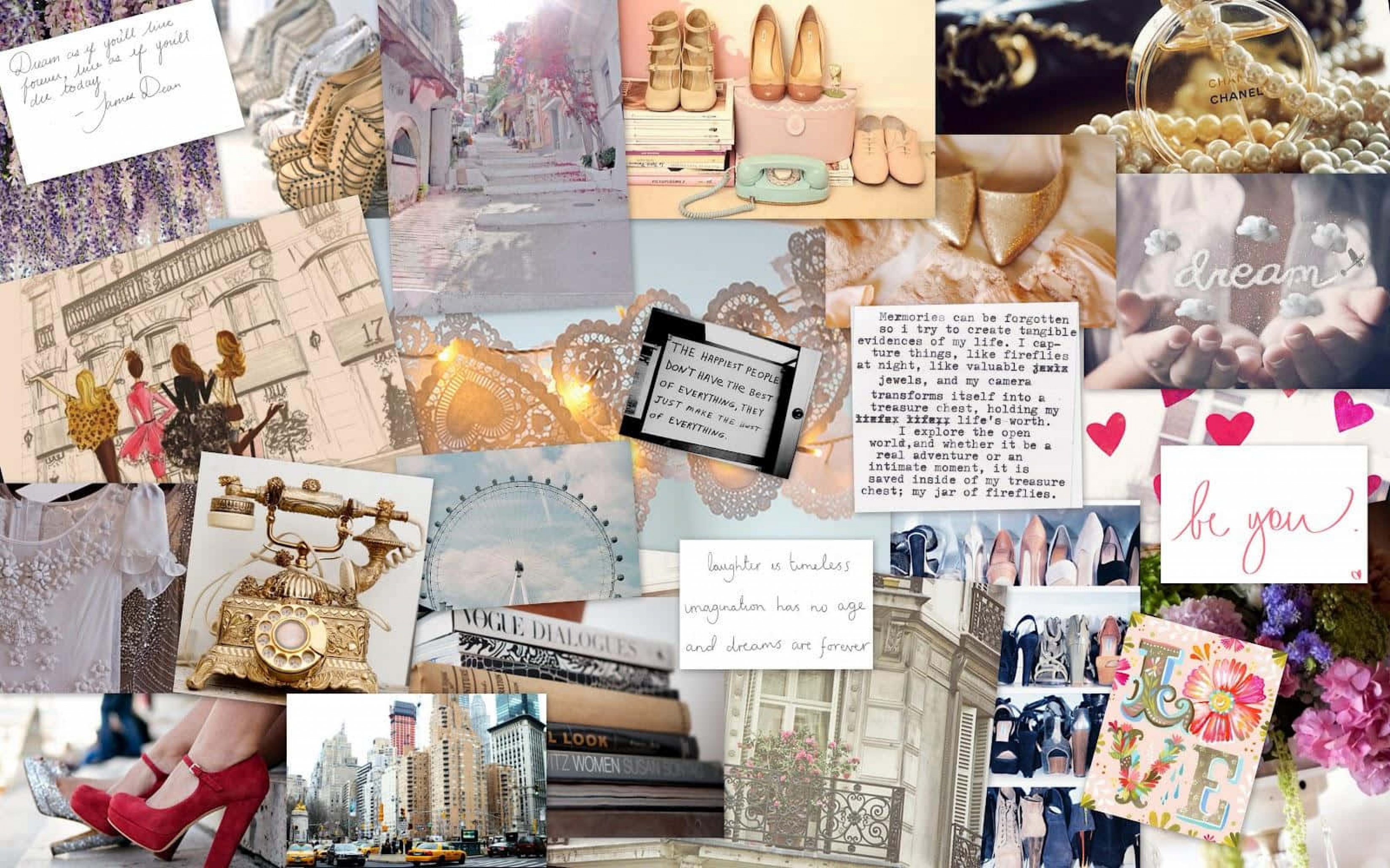 3300x2062 Cute Collage For Girls