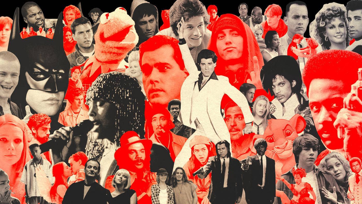 1400x788 Cool Collage Pop Culture Aesthetic Computer Wallpaper