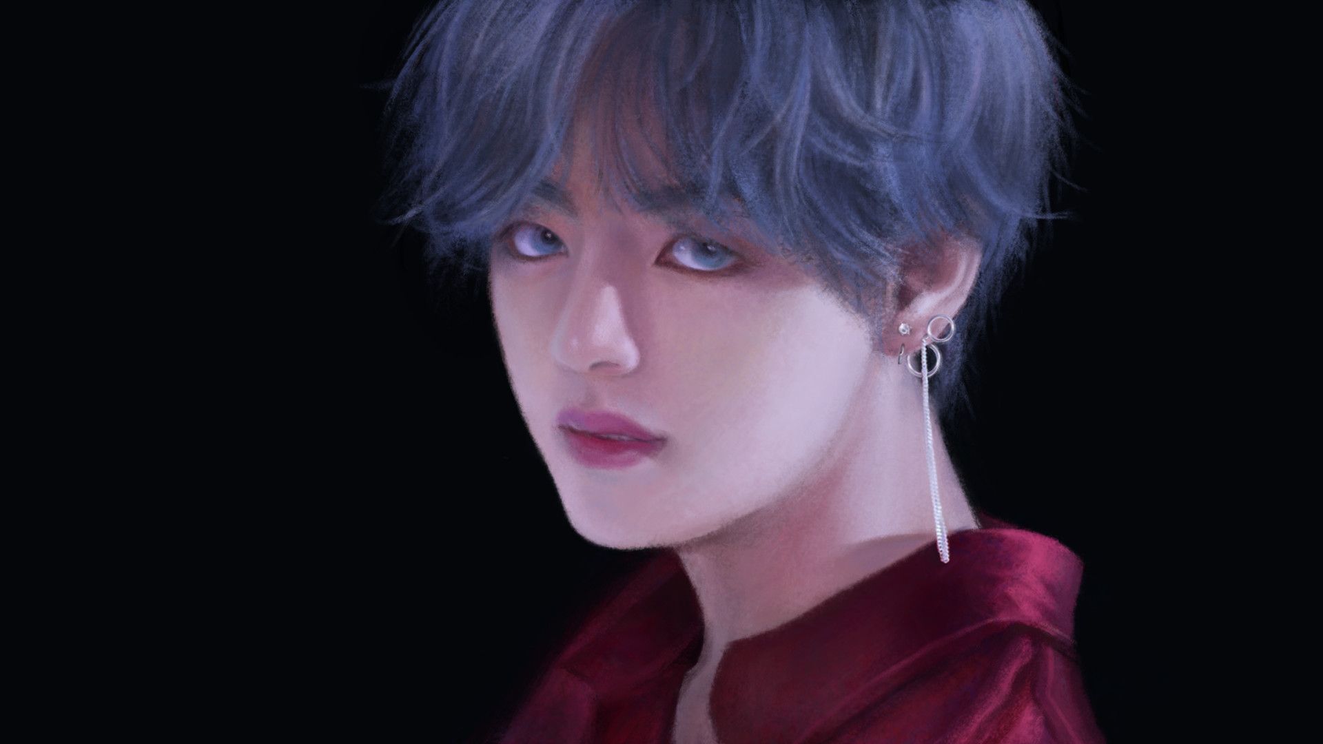 1920x1080 V BTS PC Wallpaper