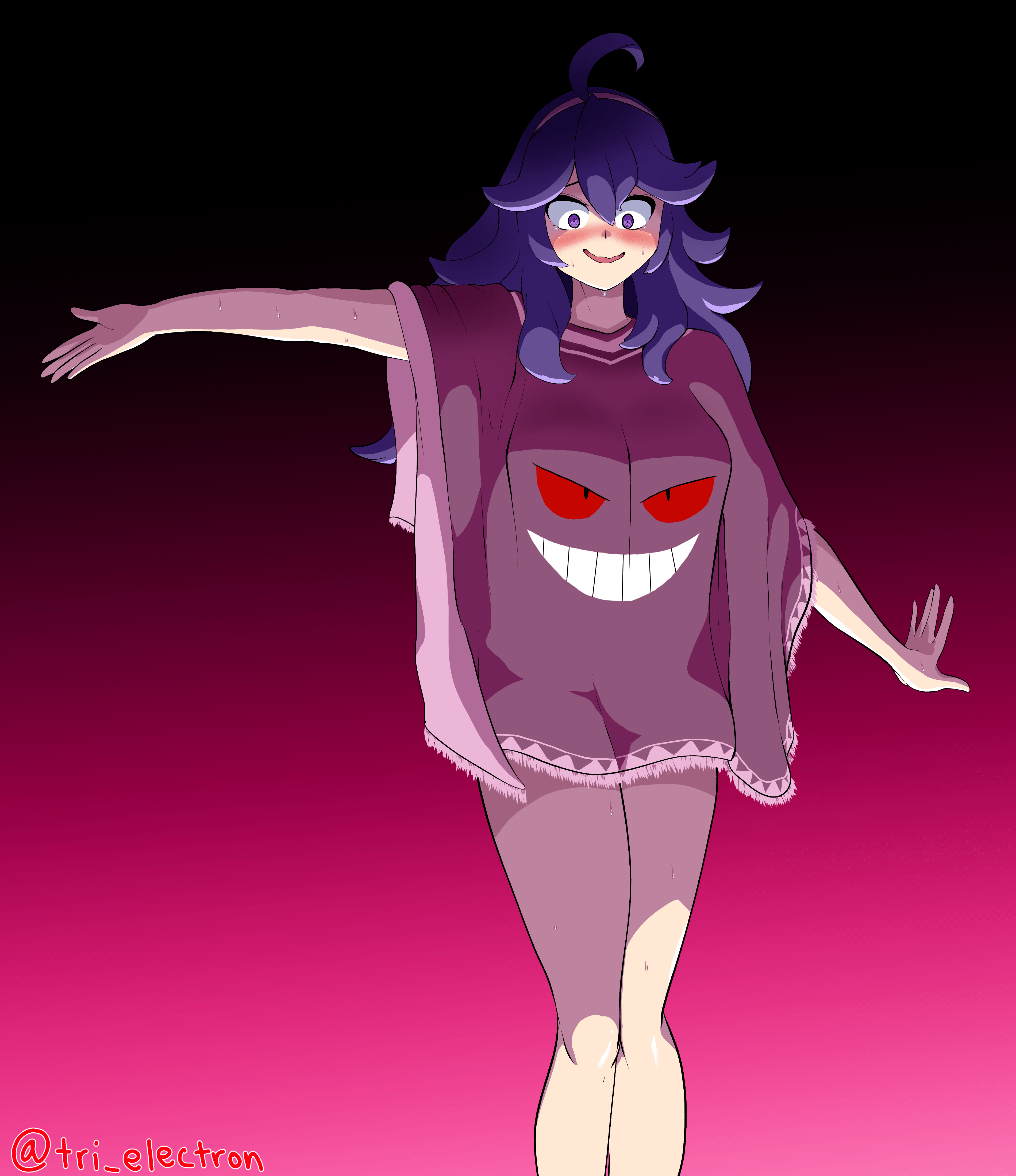 3800x4400 Hex Maniac in a Poncho by trielectron on Newgrounds