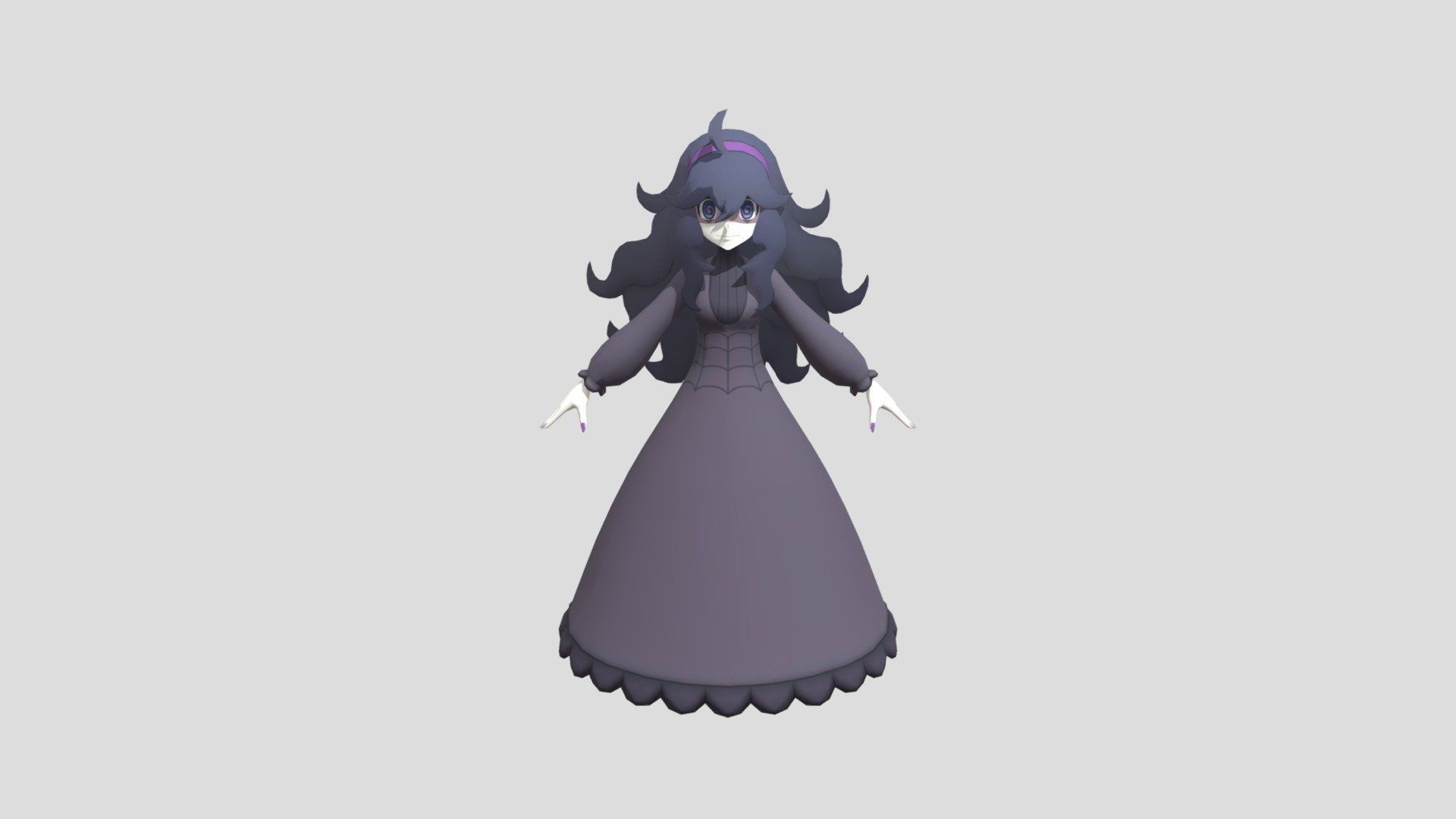 1920x1080 Hex Maniac (Pokemon Masters) Free 3D model by Mex [5a49695]