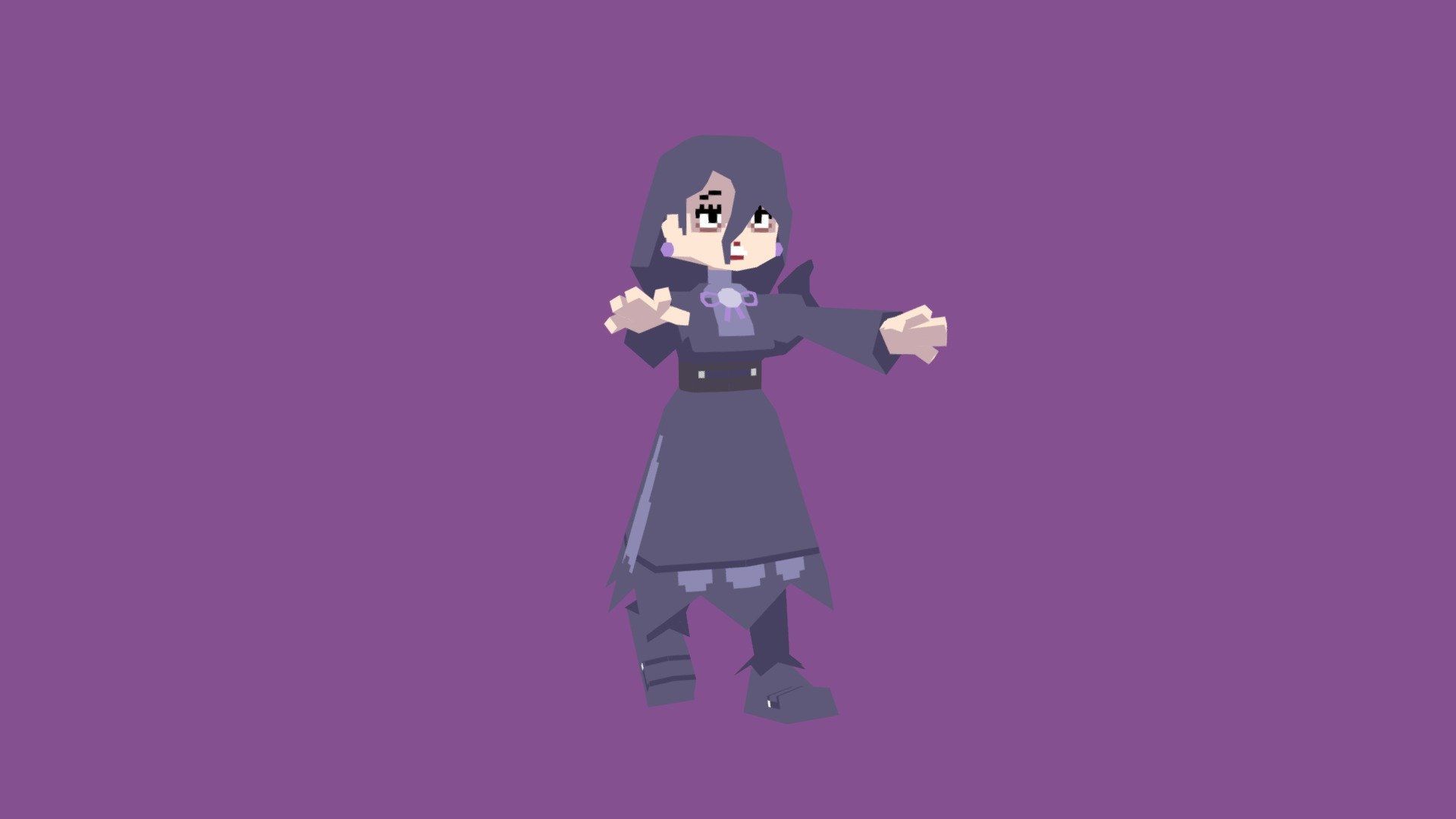 1920x1080 Hex Maniac PKM Z A Model By MauLunaNova [f81bf3D]