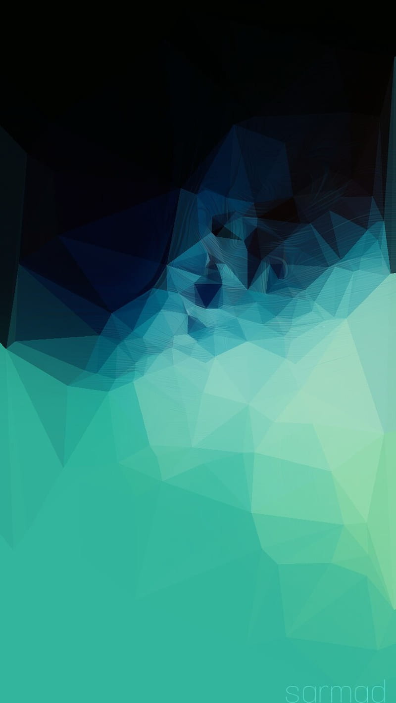 800x1422 Black n greenish, crystal, desenho, glass, glow, green, HD phone wallpaper