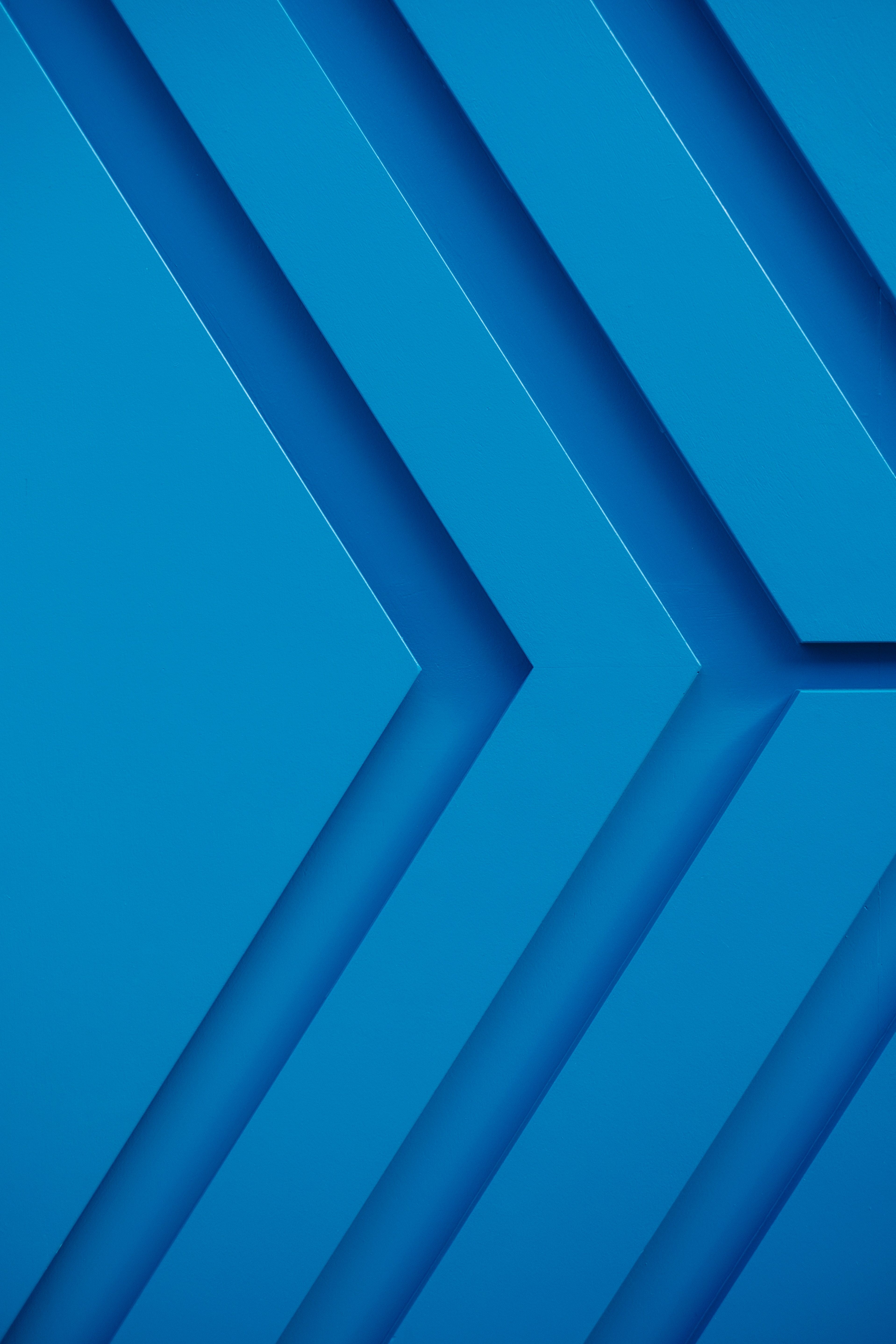 3835x5753 Download wallpaper 3835x5753 arrows, lines, texture, blue HD background