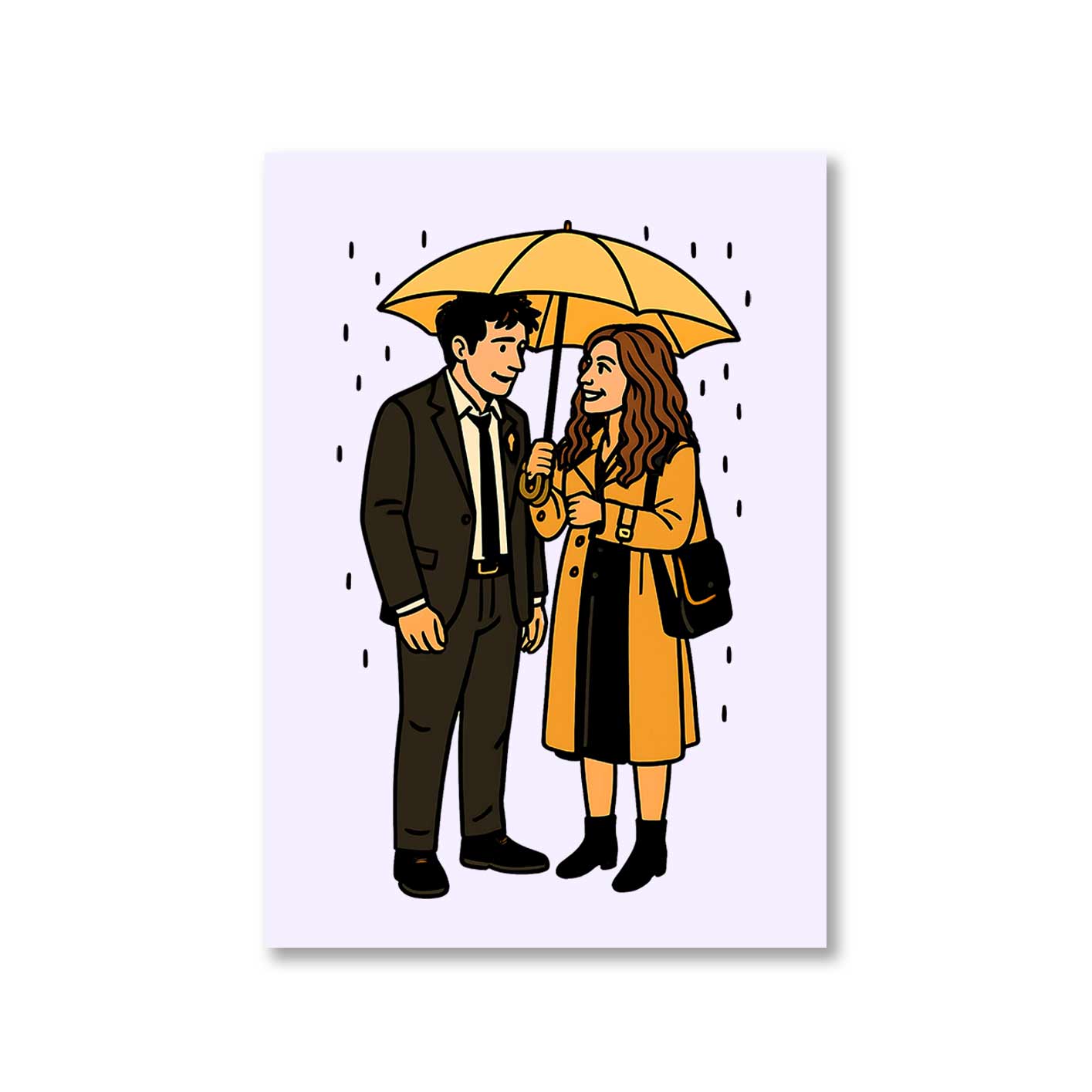 1415x1415 How I Met Your Mother Poster & Tracy Fanart
