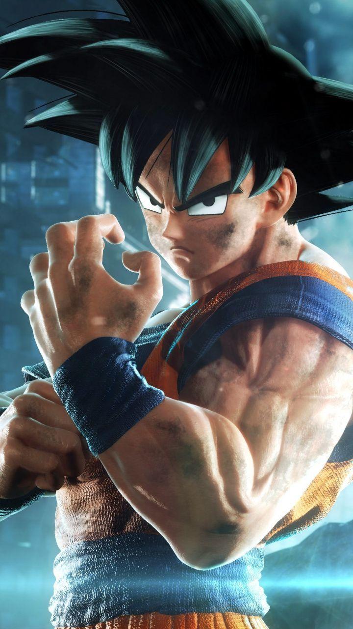 720x1280 Jump Force, attitude, Goku, anime wallpaper. Dragon ball super