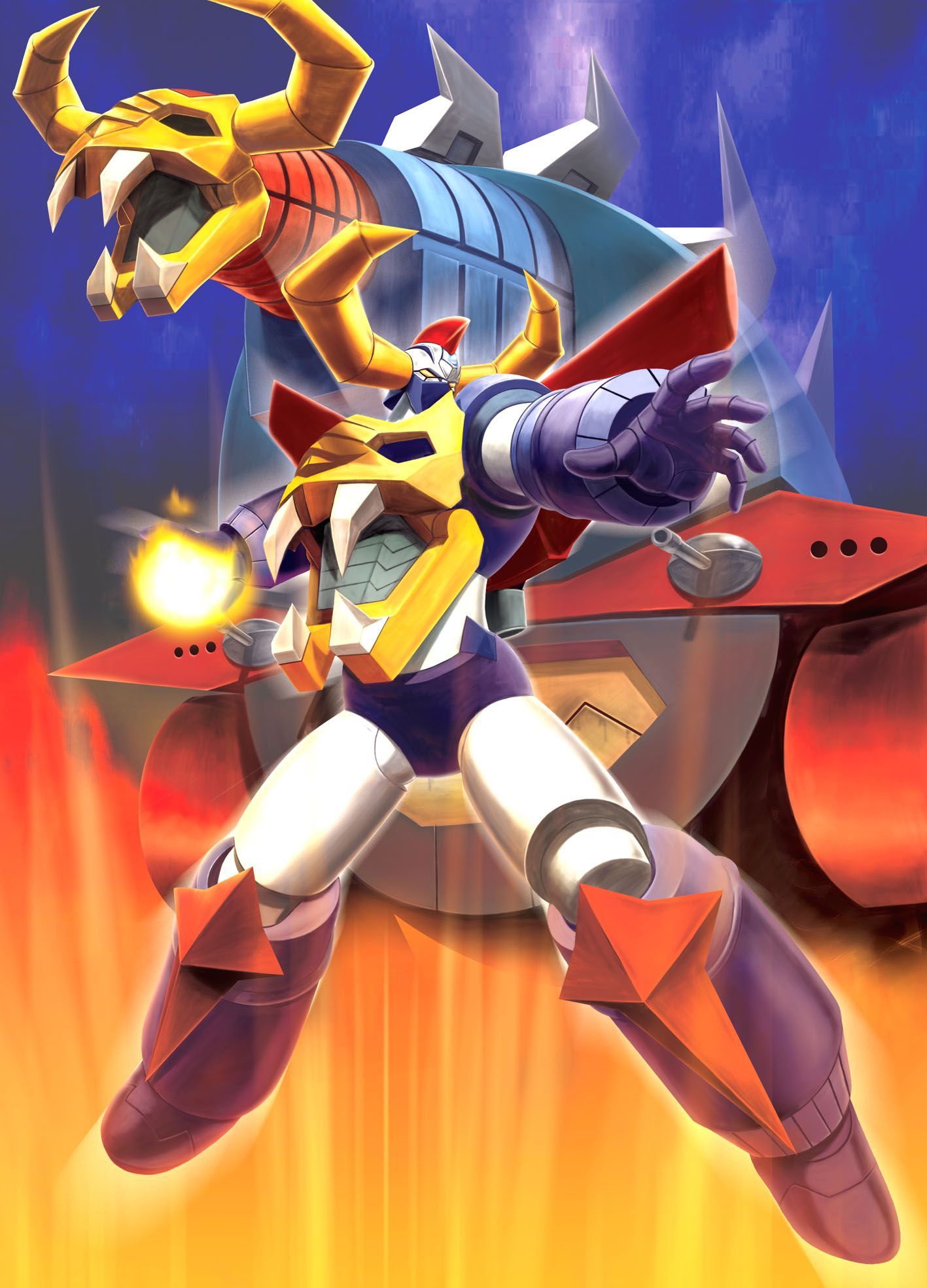 1417x1969 Gaiking Wallpaper