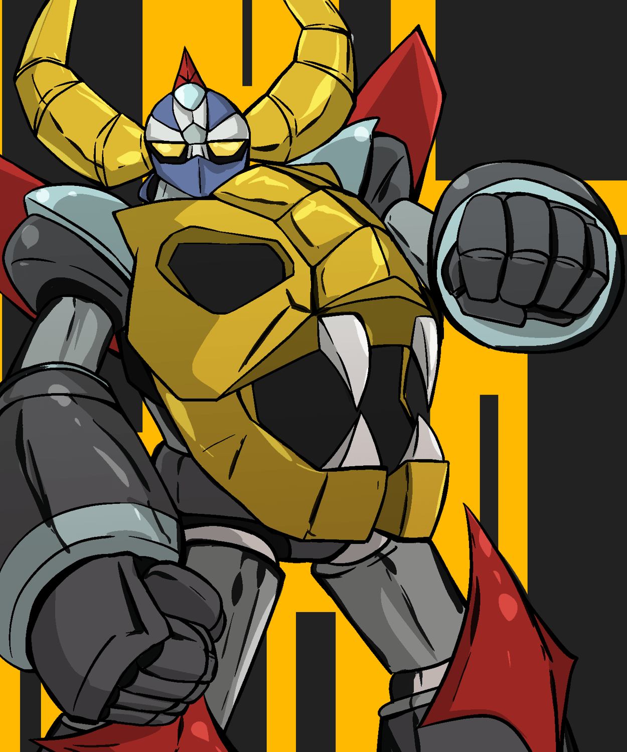 1250x1500 Gaiking Maryuu Gaiking Anime Image Board