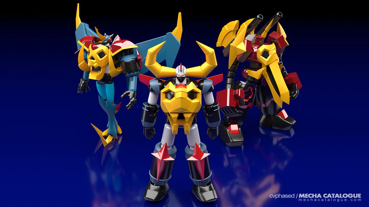 1280x720 CG Render Teasers: MODEROID Gaiking: Legend Of Daiku Maryu