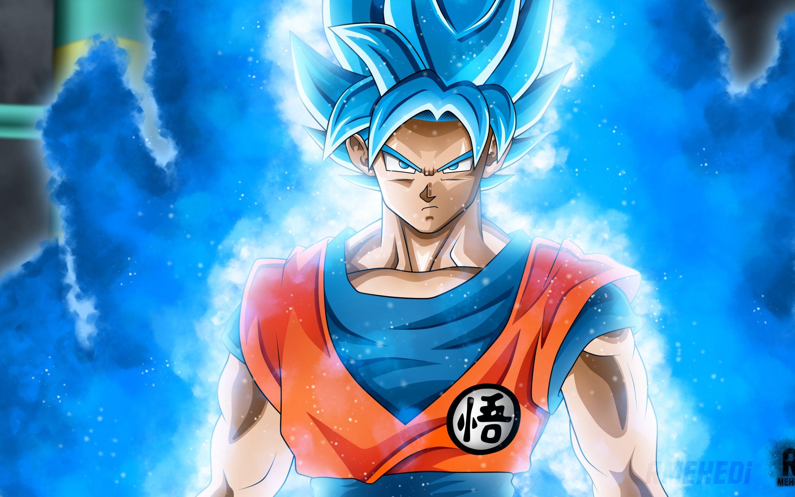 2560x1600 Download 2560x1600 Wallpaper Dragon Ball Super, Blue Goku, Anime