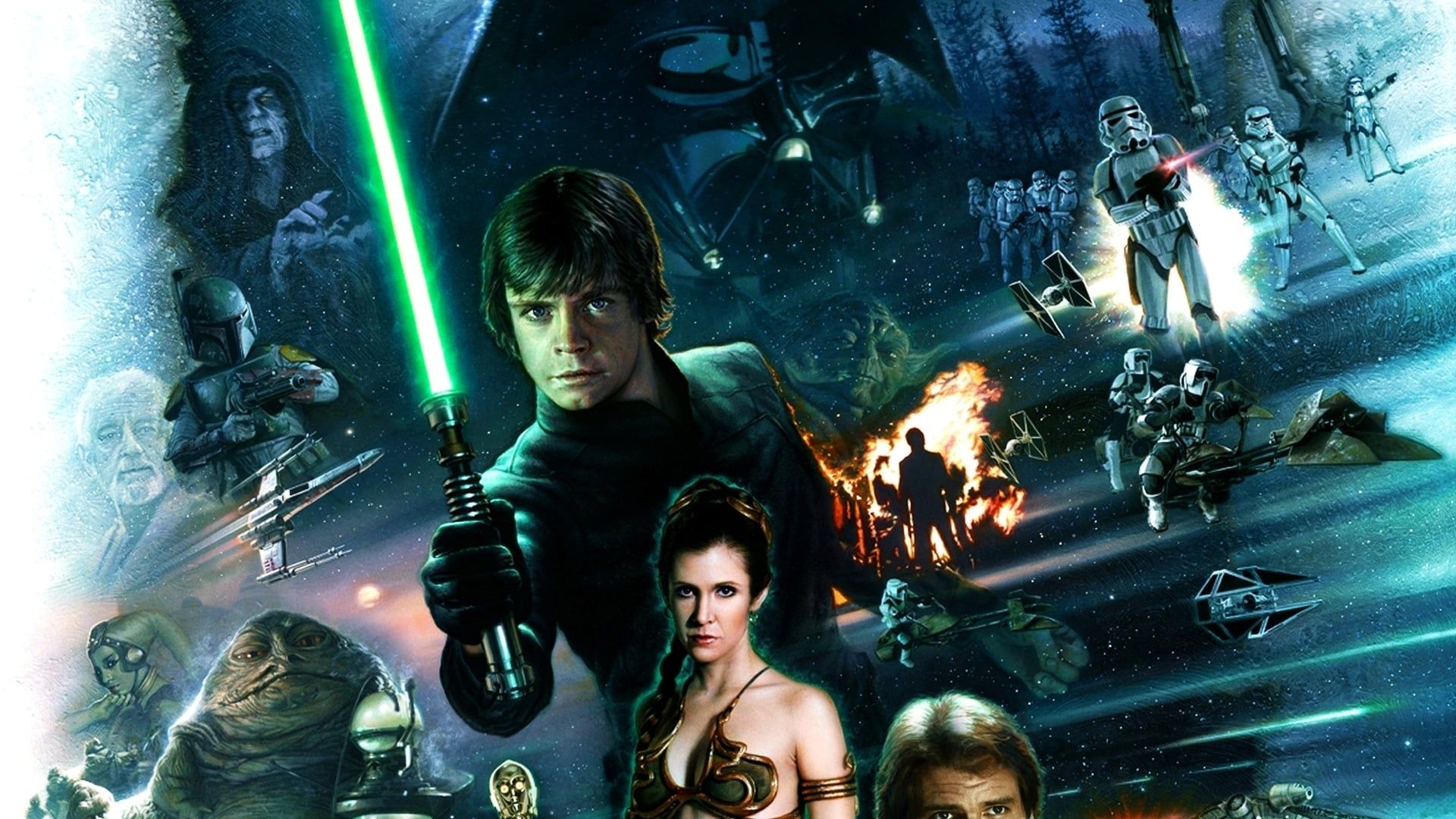 1920x1080 Return of the Jedi Wallpaper