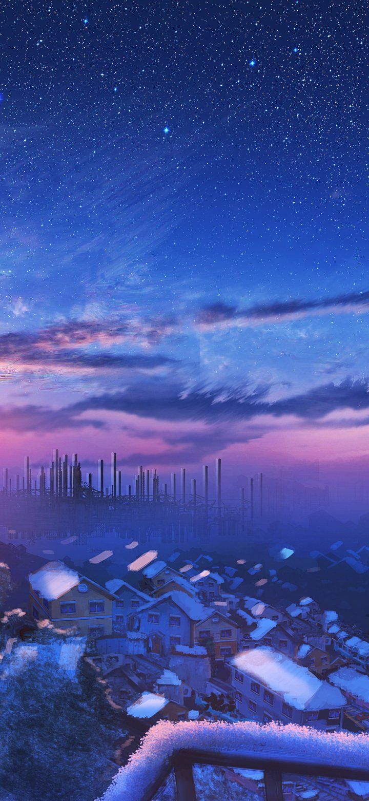 720x1560 Download Sky Anime Original Sky Anime Phone Wallpaper