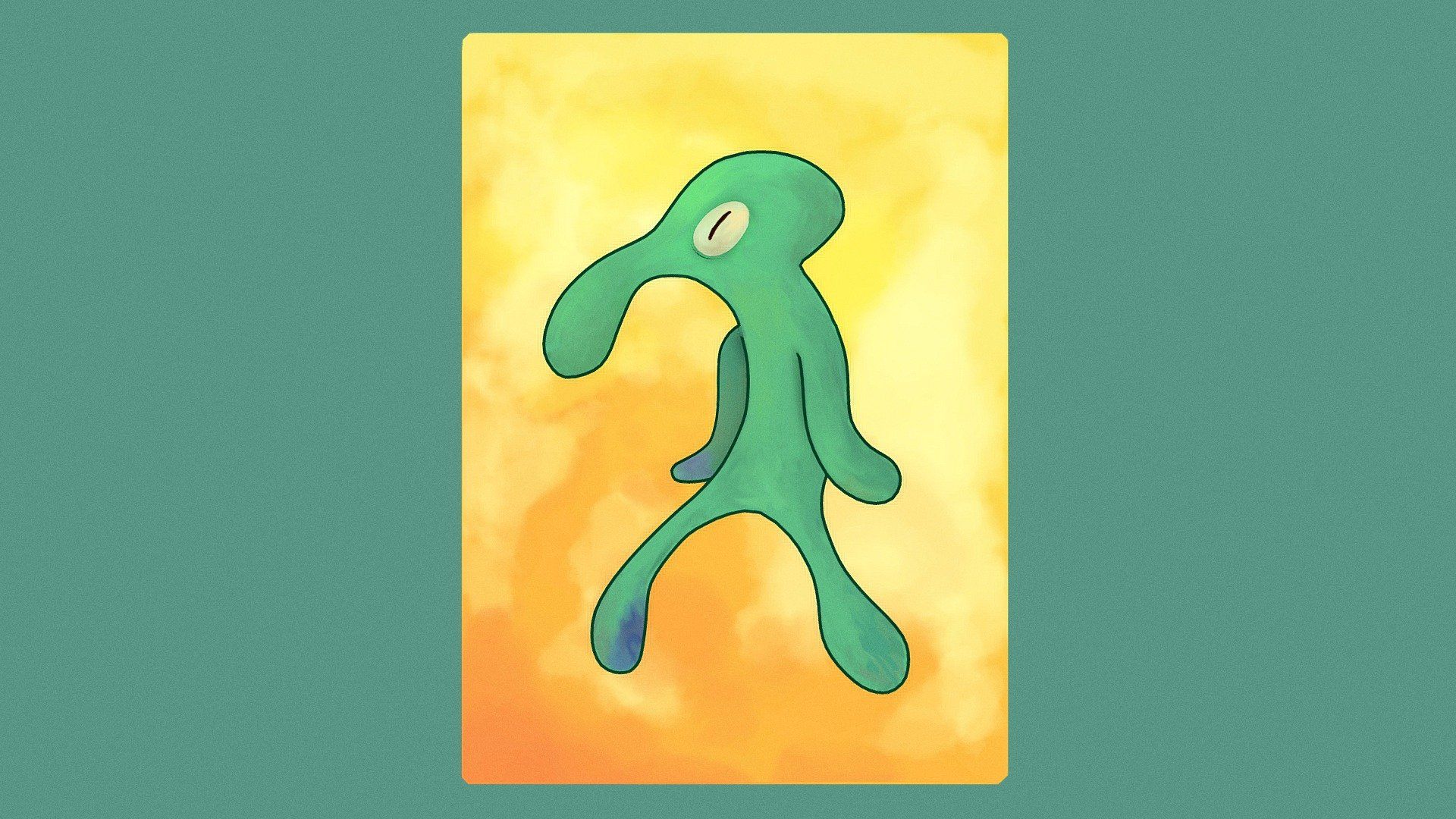 1920x1080 Bold & Brash / Fuerte Hermosura by Squidward Q. Free 3D model by PaulinDelgadillo [016d44d]