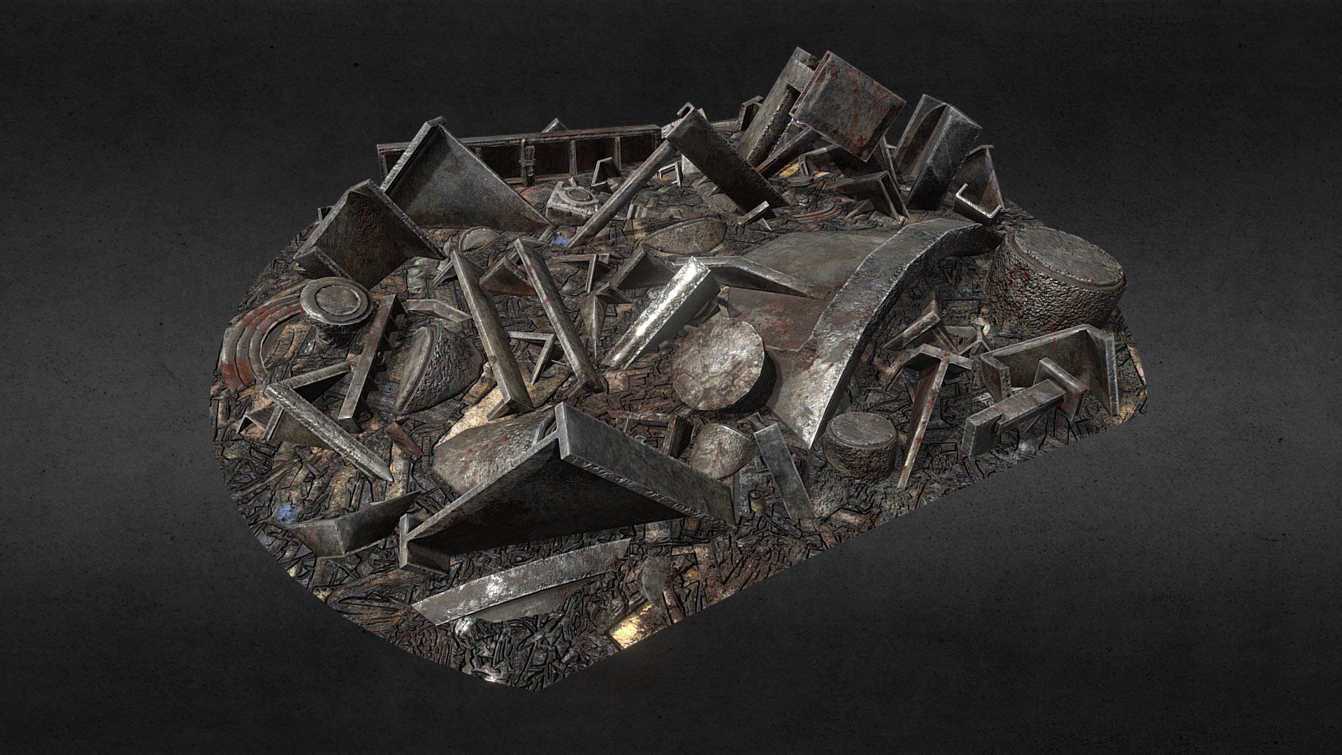 1920x1080 Dave Wang Metal Piles