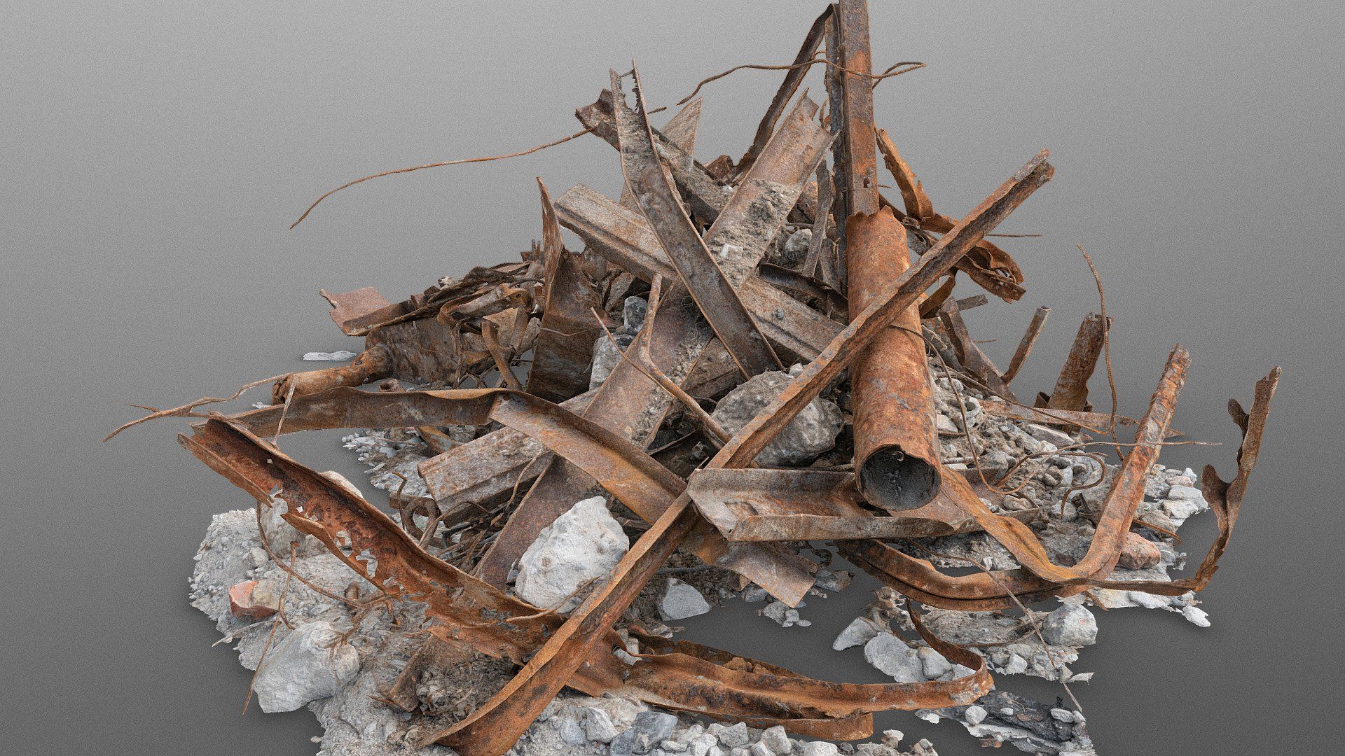 1920x1080 Pavel Matousek steel scrap pile -free download