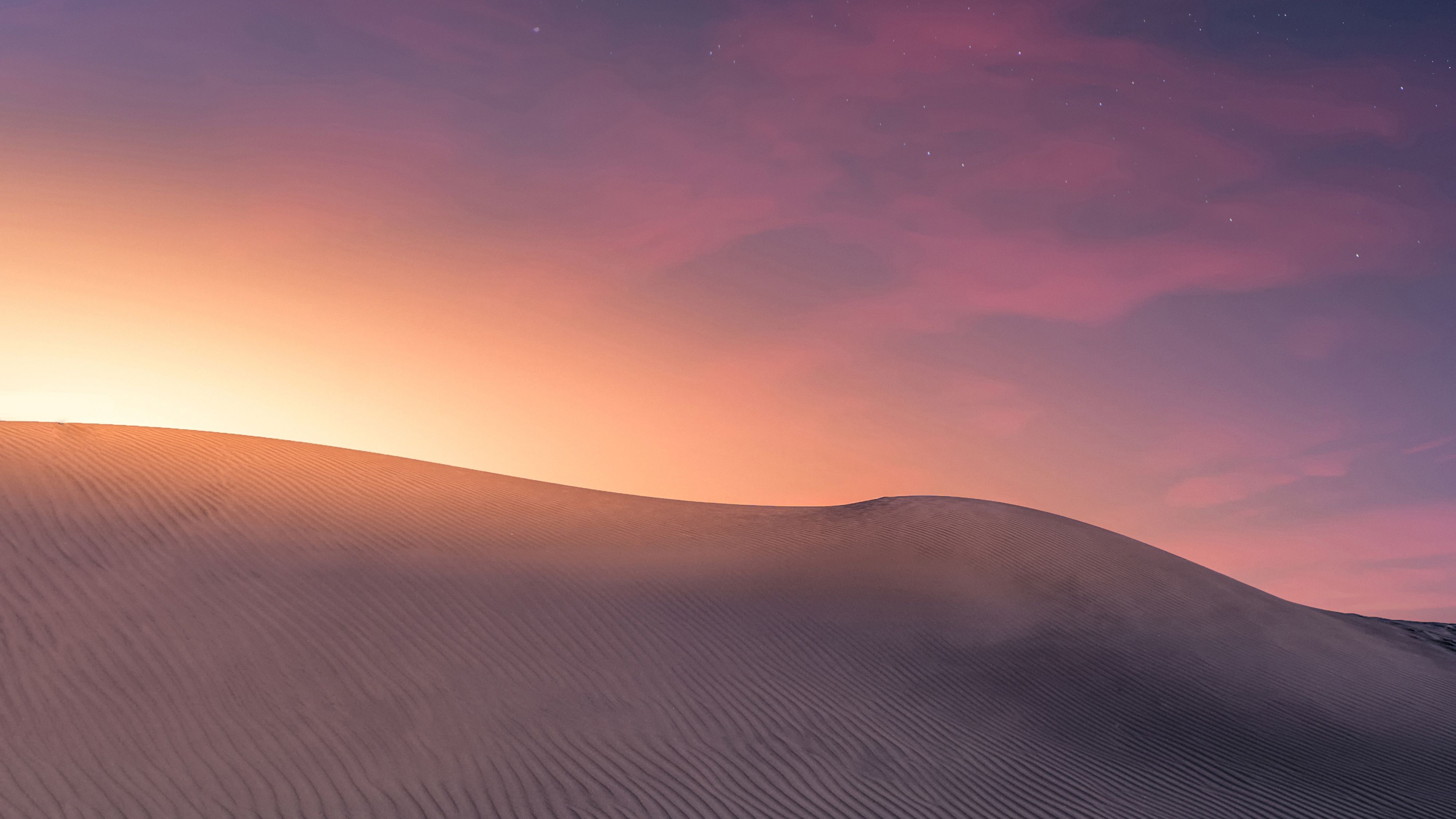 4000x2250 Wallpaper Desert, Natural Environment, Sand, Horizon, Cloud, Background Free Image