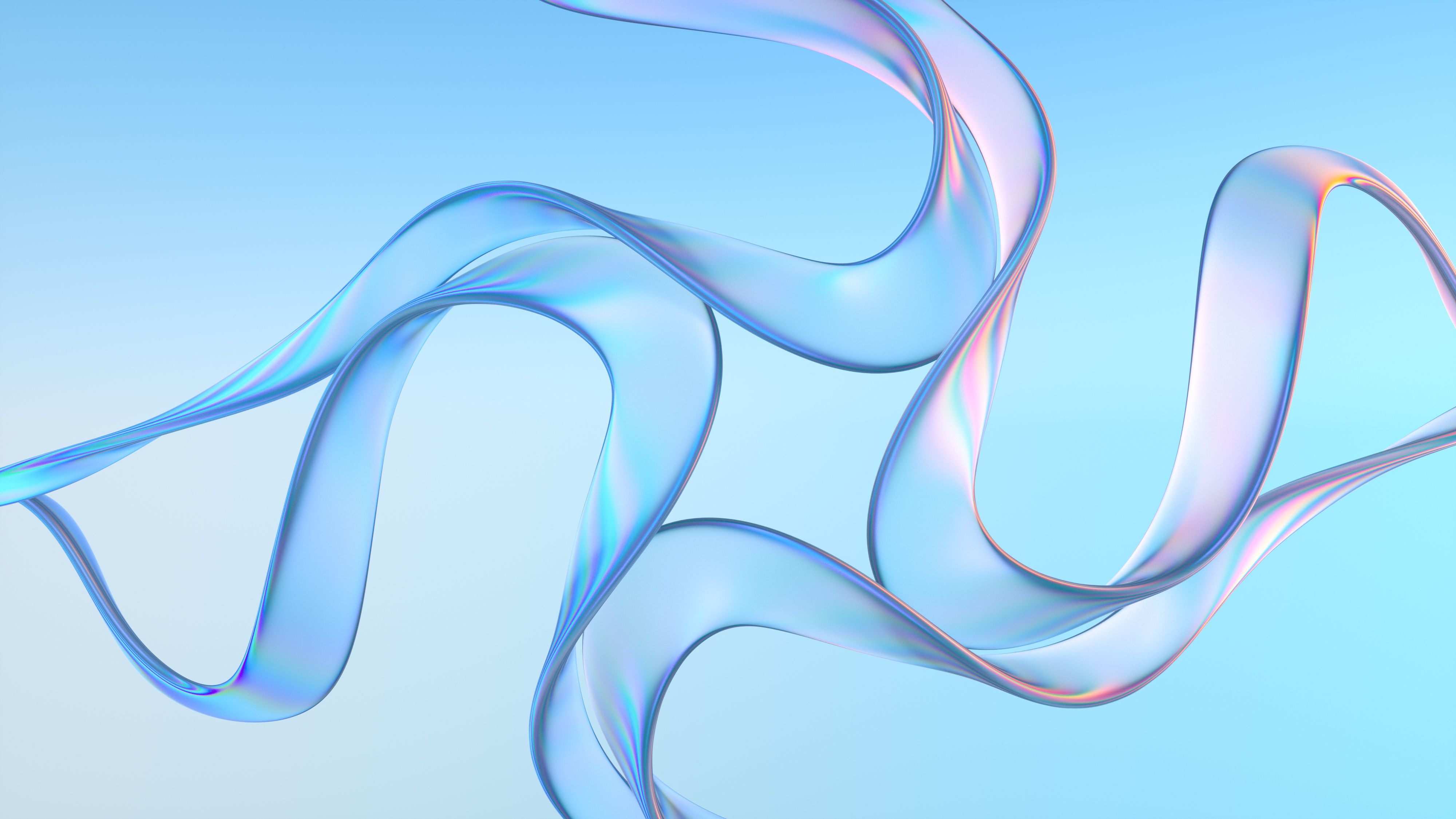 4000x2250 3D background Wallpaper 4K, Light, Glass, Abstract background