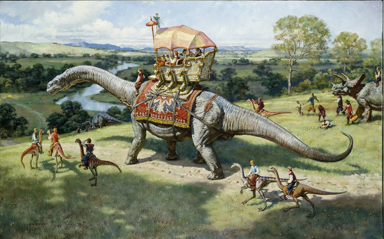 1338x832 Dinotopia. Dinosaur Cowboys Skirmish Game