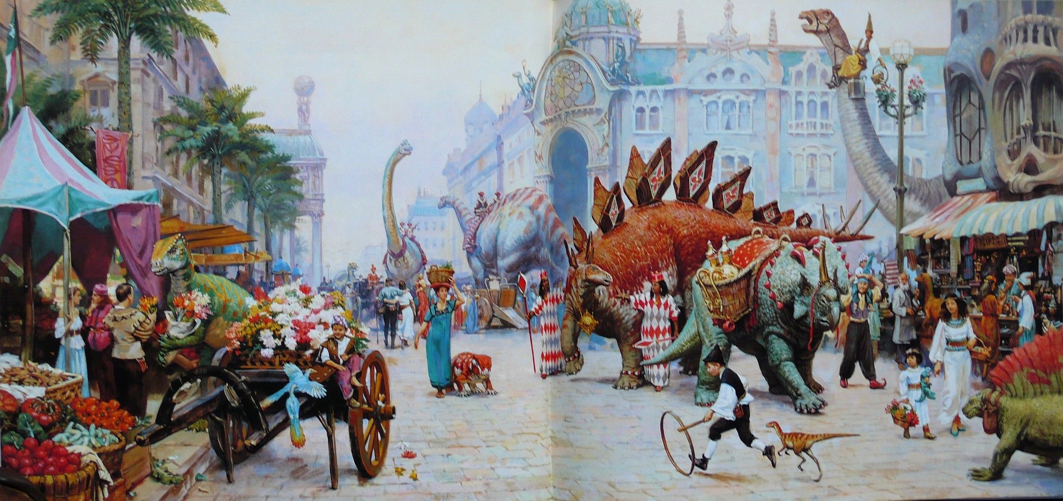 2113x996 Post the first: My favorite image, featuring James Gurney