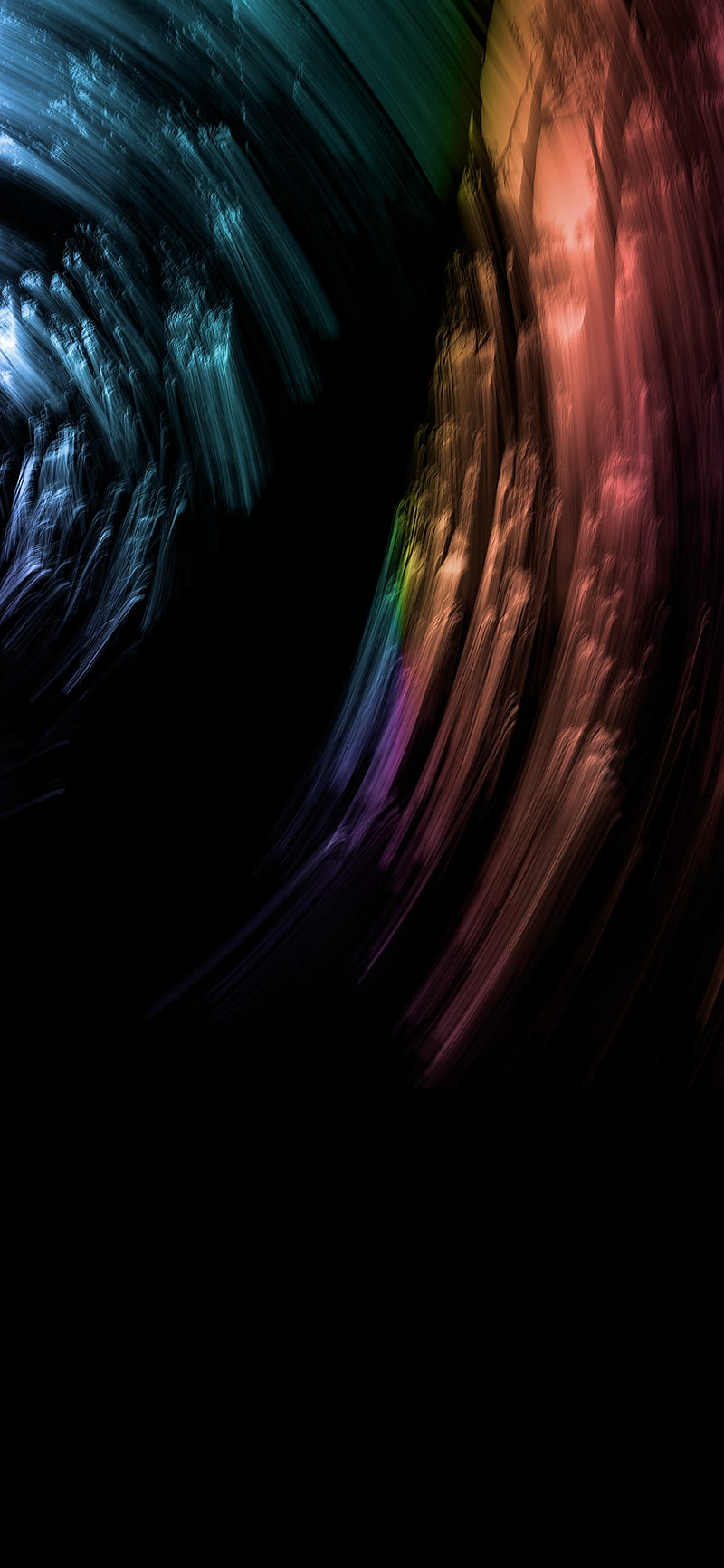 800x1733 MIUI 12 abstract, black, colors, galaxy, lights, note, redmi, xiaomi, HD phone wallpaper